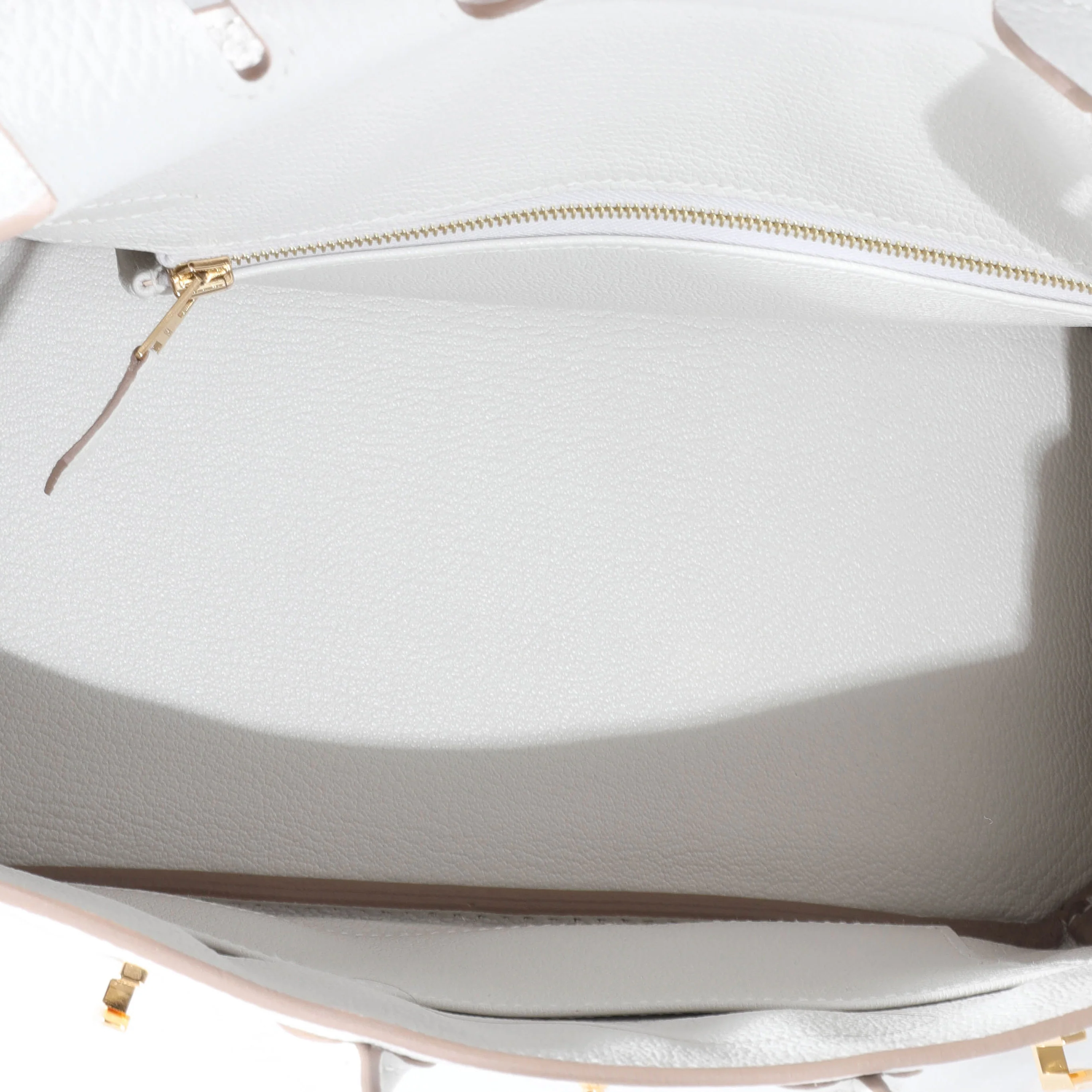Hermès Togo Gris Pale Birkin 25 GHW - Image 7