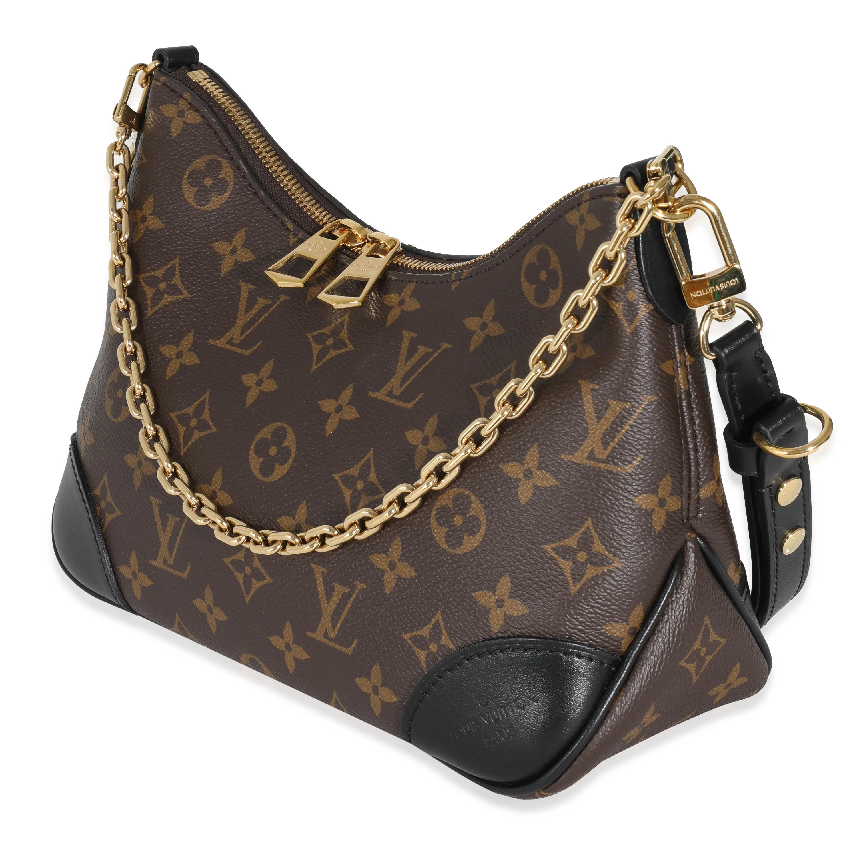 Louis Vuitton Black Monogram Canvas Boulogne NM - Image 2