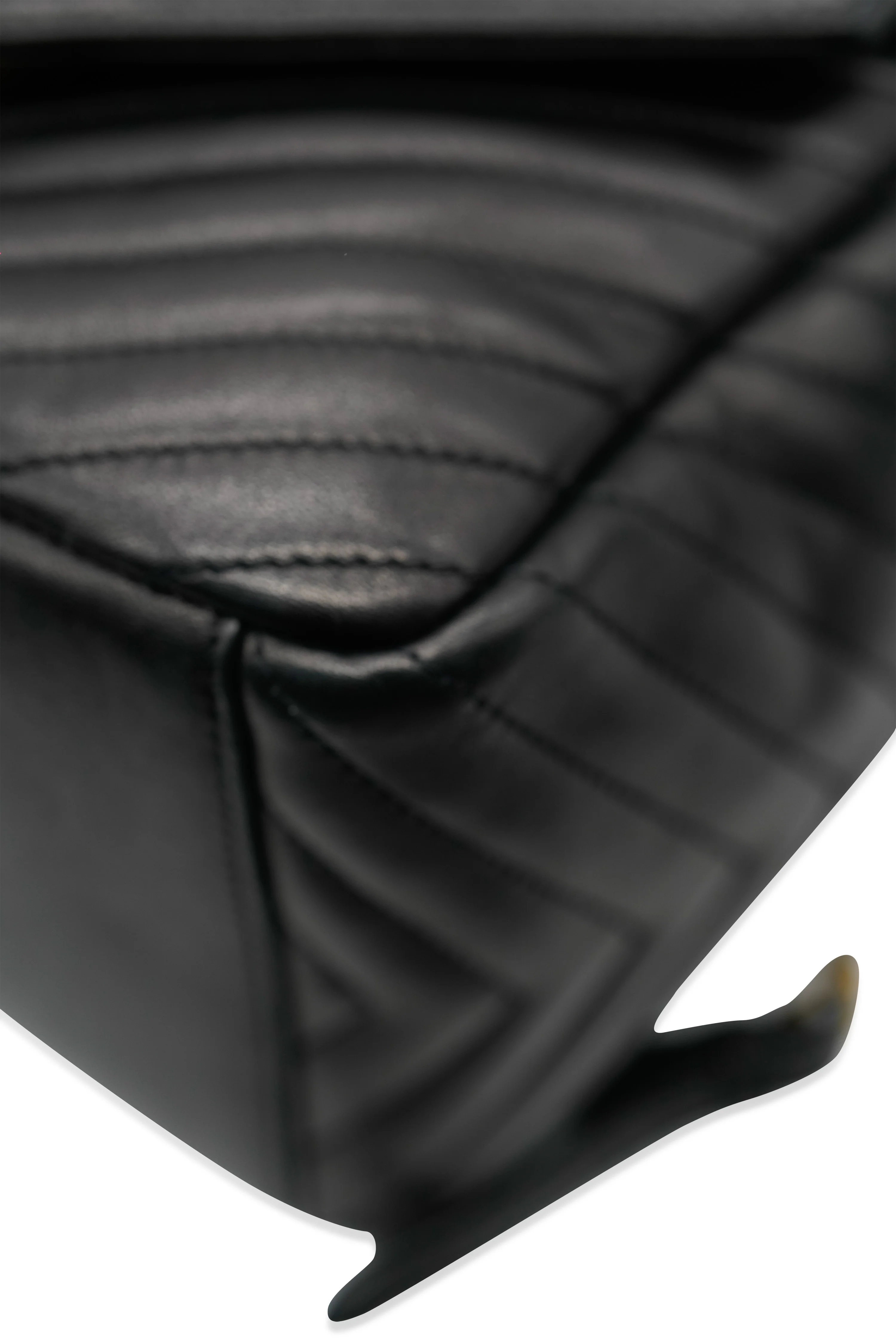 Saint Laurent Black Lambskin Matelasse Monogram Joe Backpack - Image 8