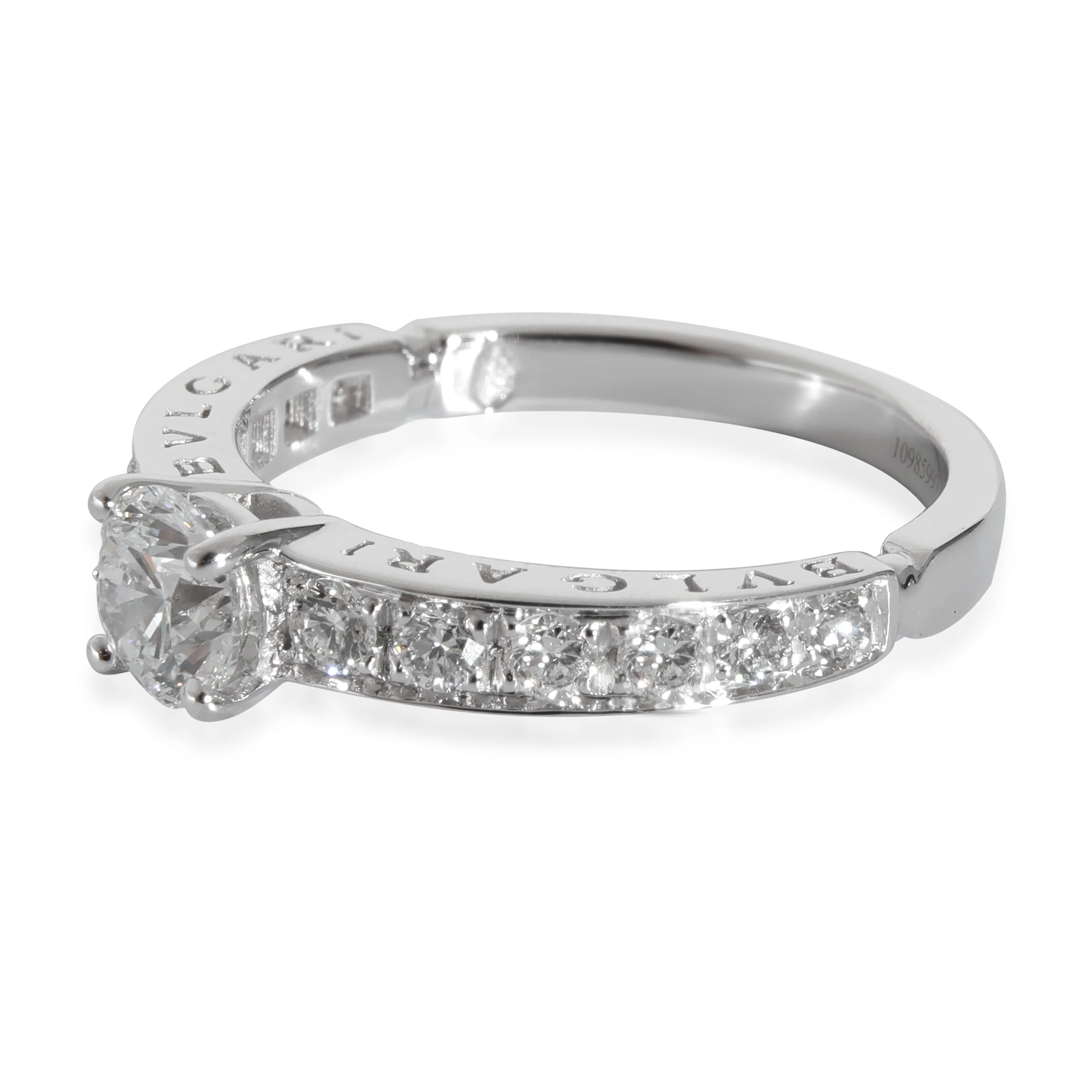 BVLGARI Engagement Ring in  Platinum E VS2 0.71 CTW - Image 2