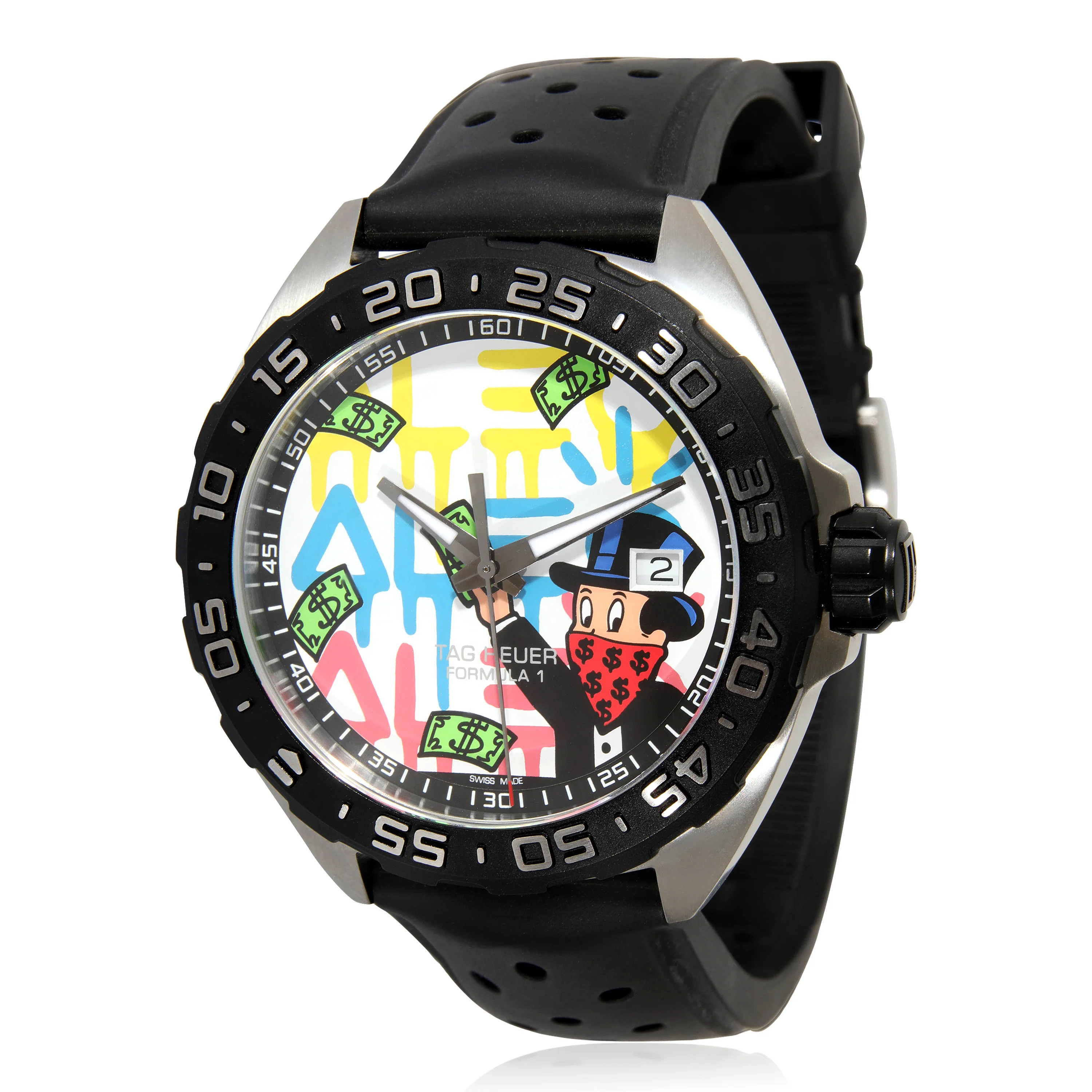 Tag Heuer Formula 1 Alex Monopoly WAZ1119.FT8023 Mens Watch in Stainless Steel
