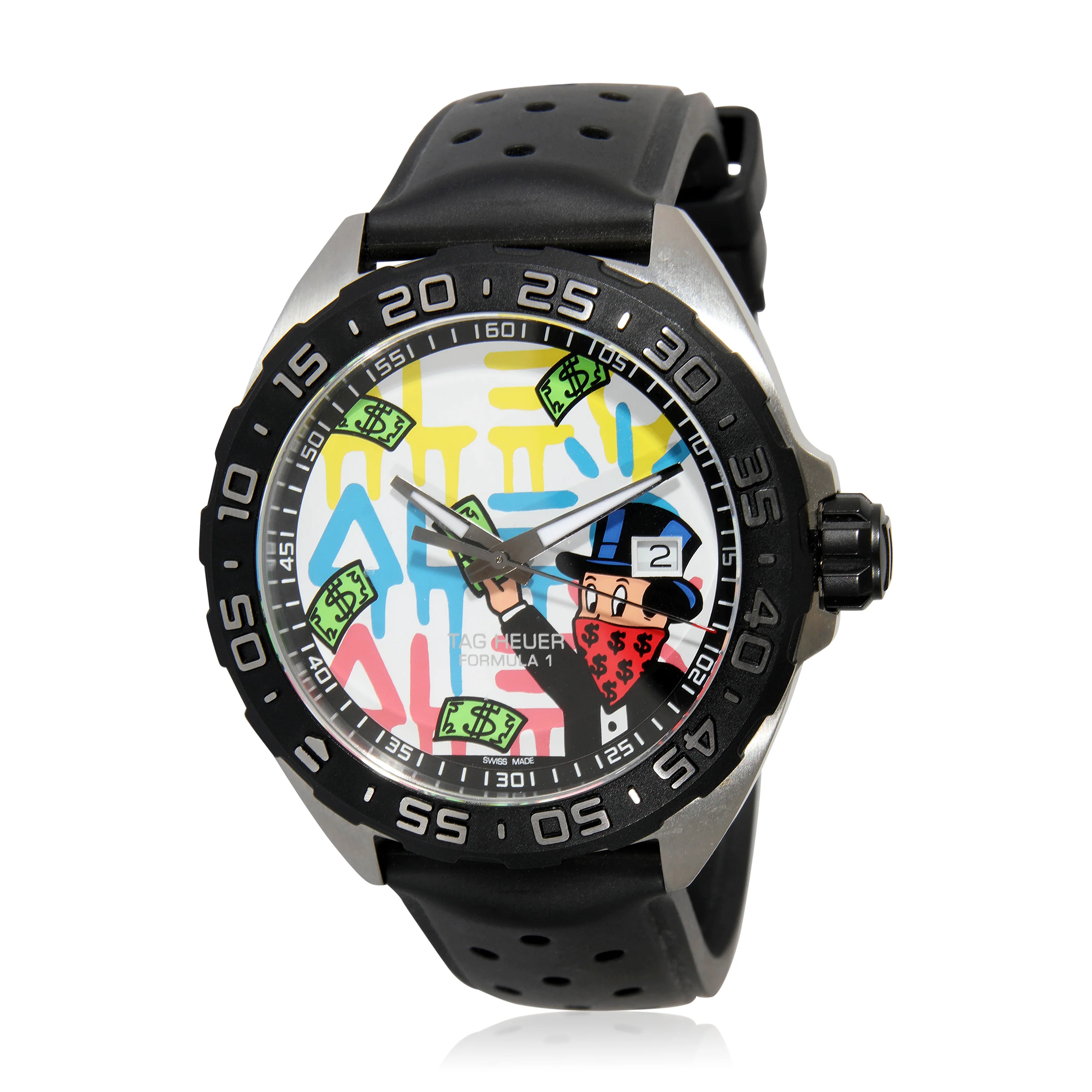 Tag Heuer Formula 1 Alex Monopoly WAZ1119.FT8023 Mens Watch in Stainless Steel - Image 6