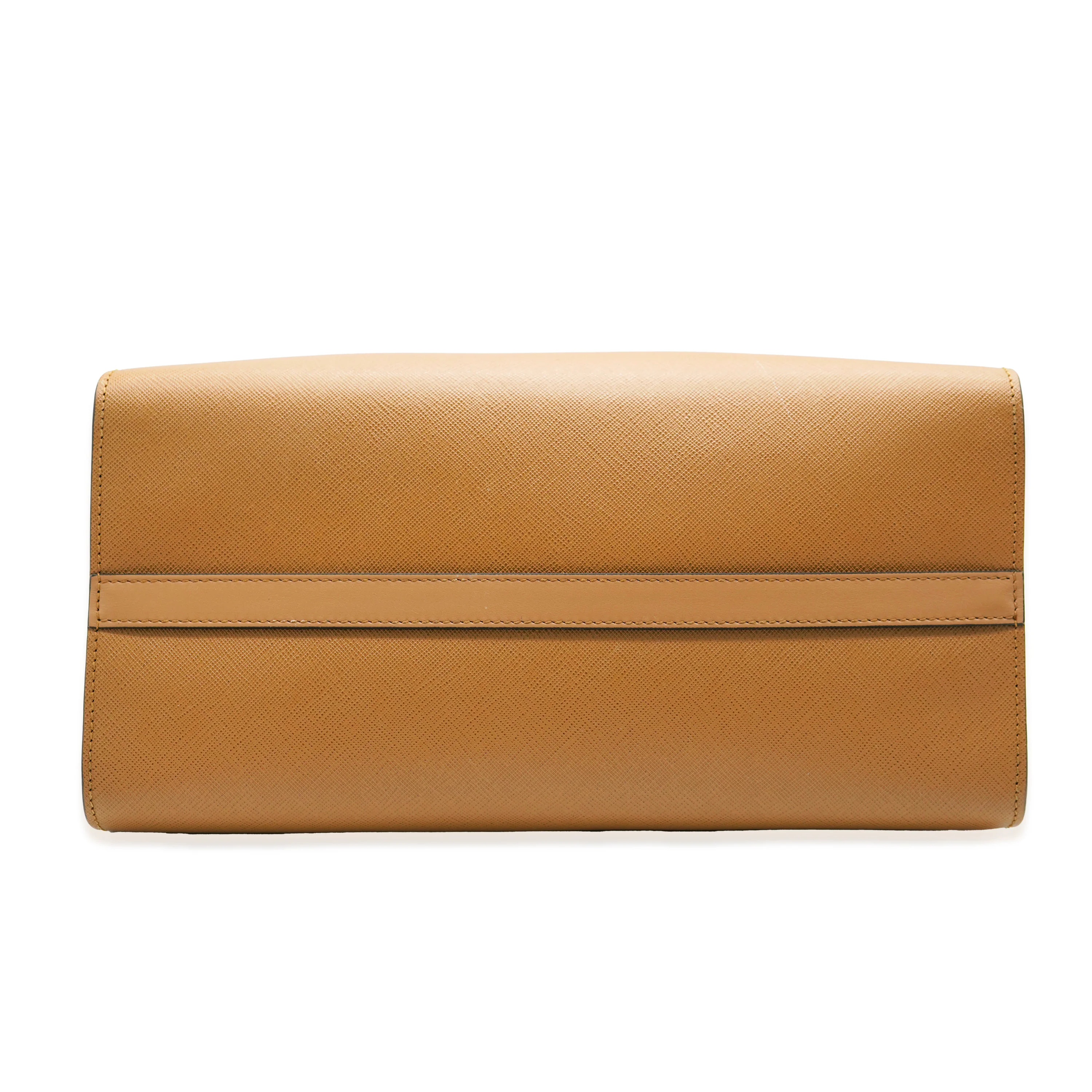 Prada Tan Saffiano Paradigme Tote - Image 3