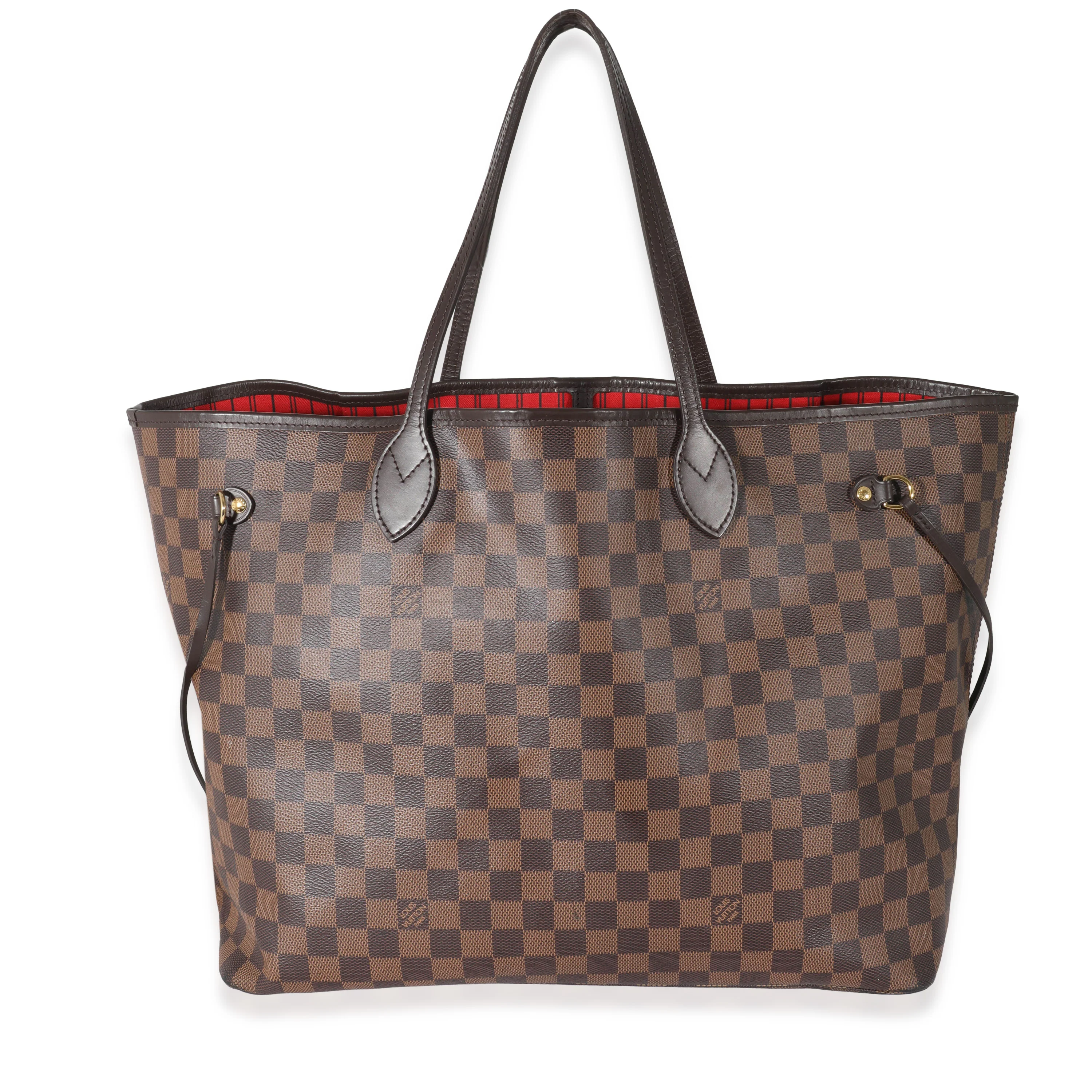 Louis Vuitton Damier Ebene Canvas Neverfull GM