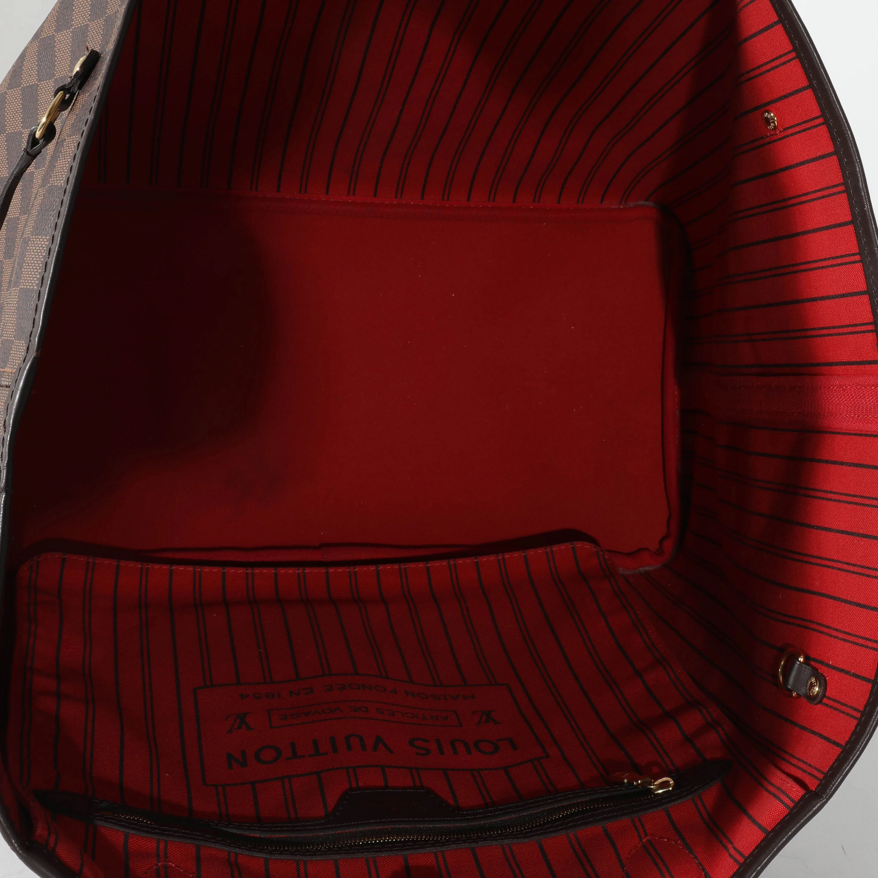 Louis Vuitton Damier Ebene Canvas Neverfull GM - Image 7