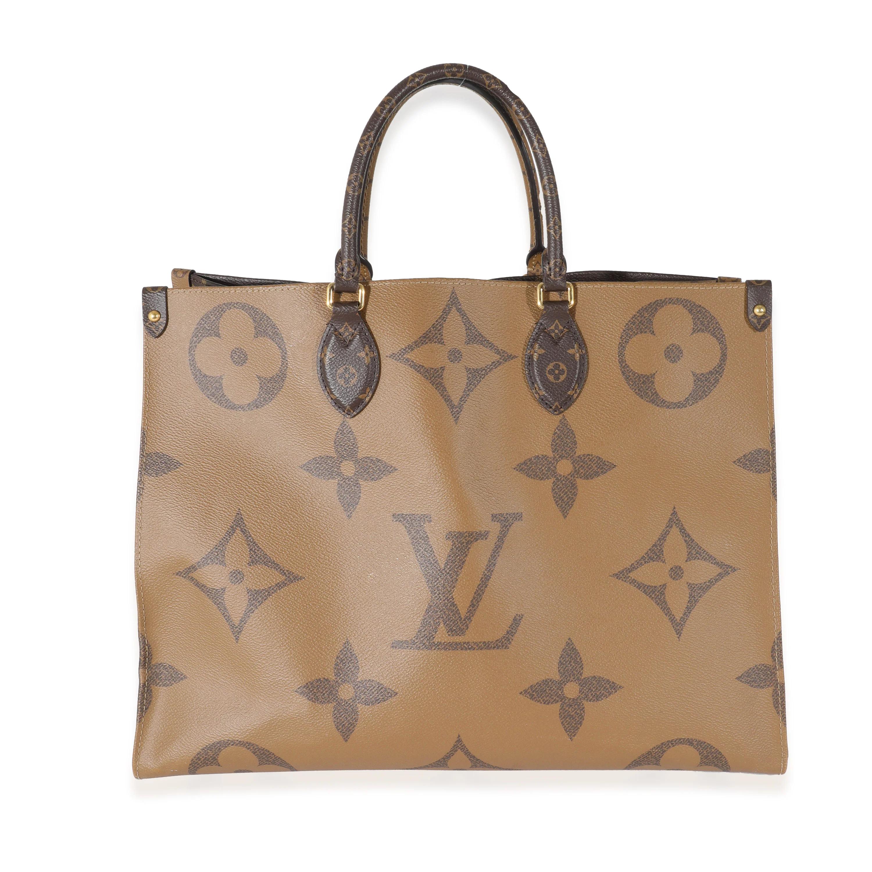 Louis Vuitton Giant Monogram Reverse Canvas Onthego GM