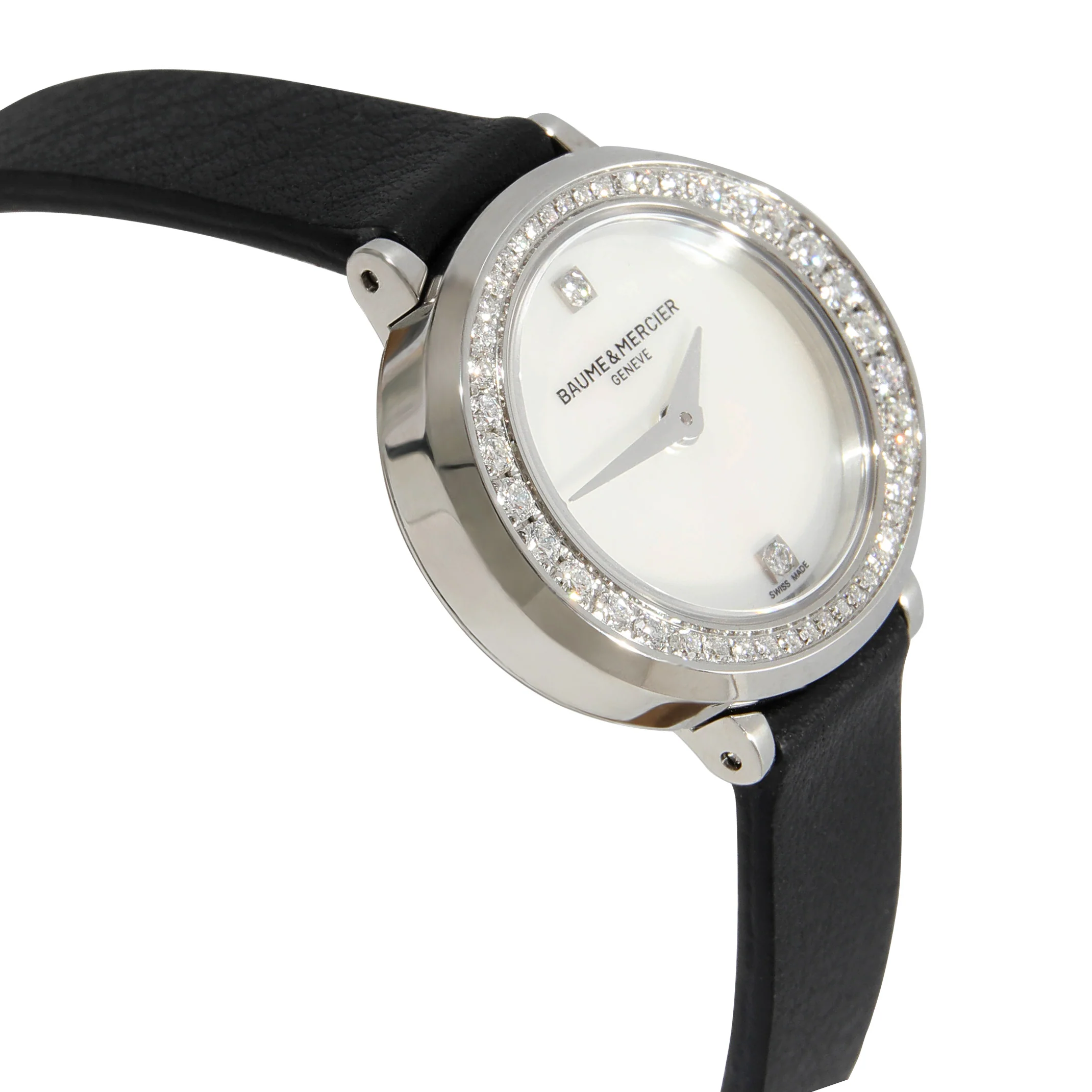 Baume & Mercier Petite Promeses MOA10290 Womens Watch in Stainless Steel - Image 2