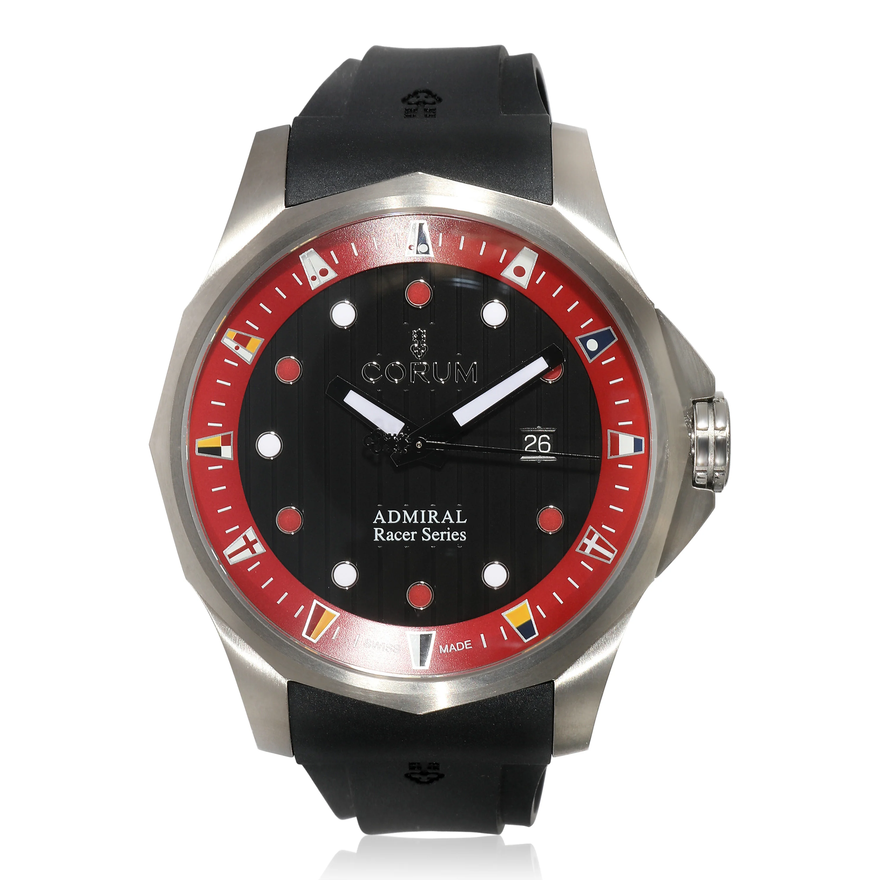 Admiral Racer 01.0157 Mens Watch in  Stainless Steel - Image 6