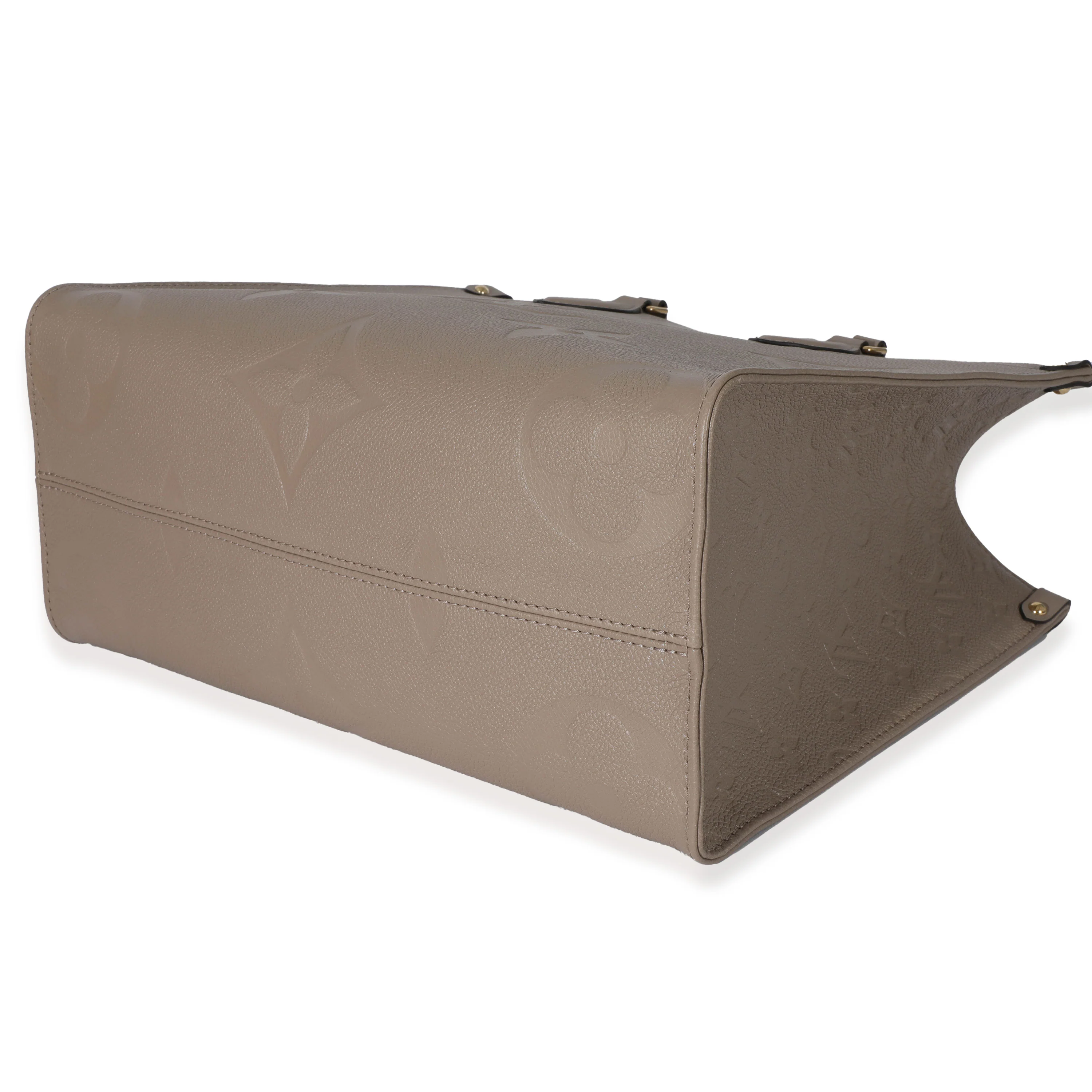 Louis Vuitton Turtledove Monogram Empreinte Onthego MM - Image 6
