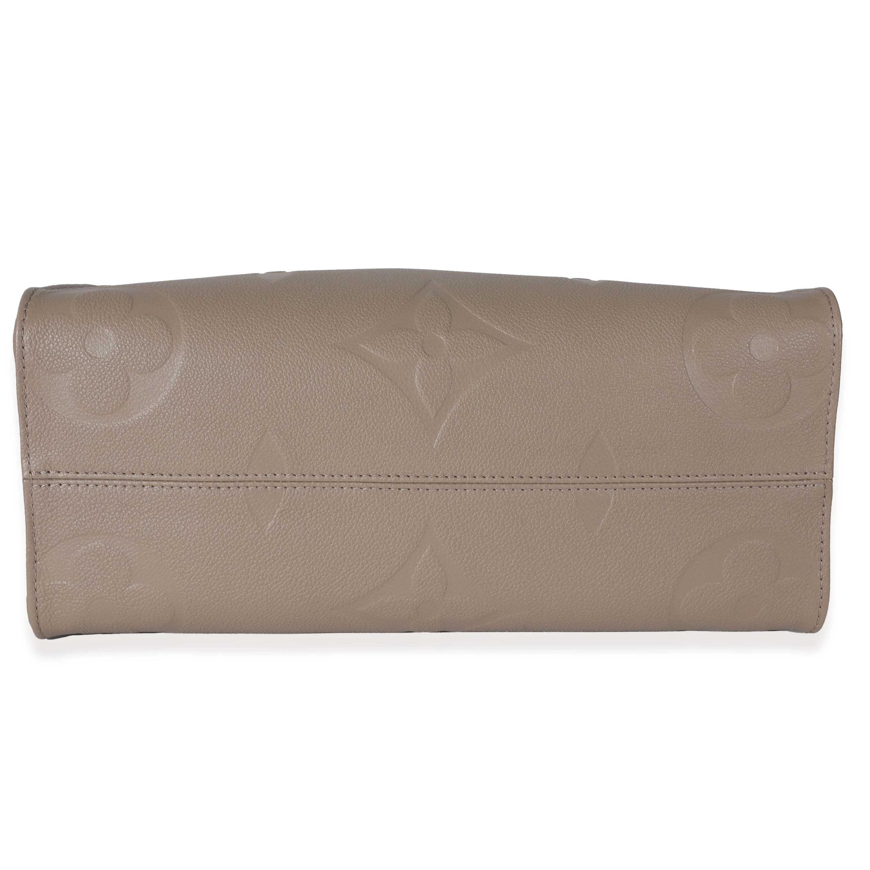 Louis Vuitton Turtledove Monogram Empreinte Onthego MM - Image 7