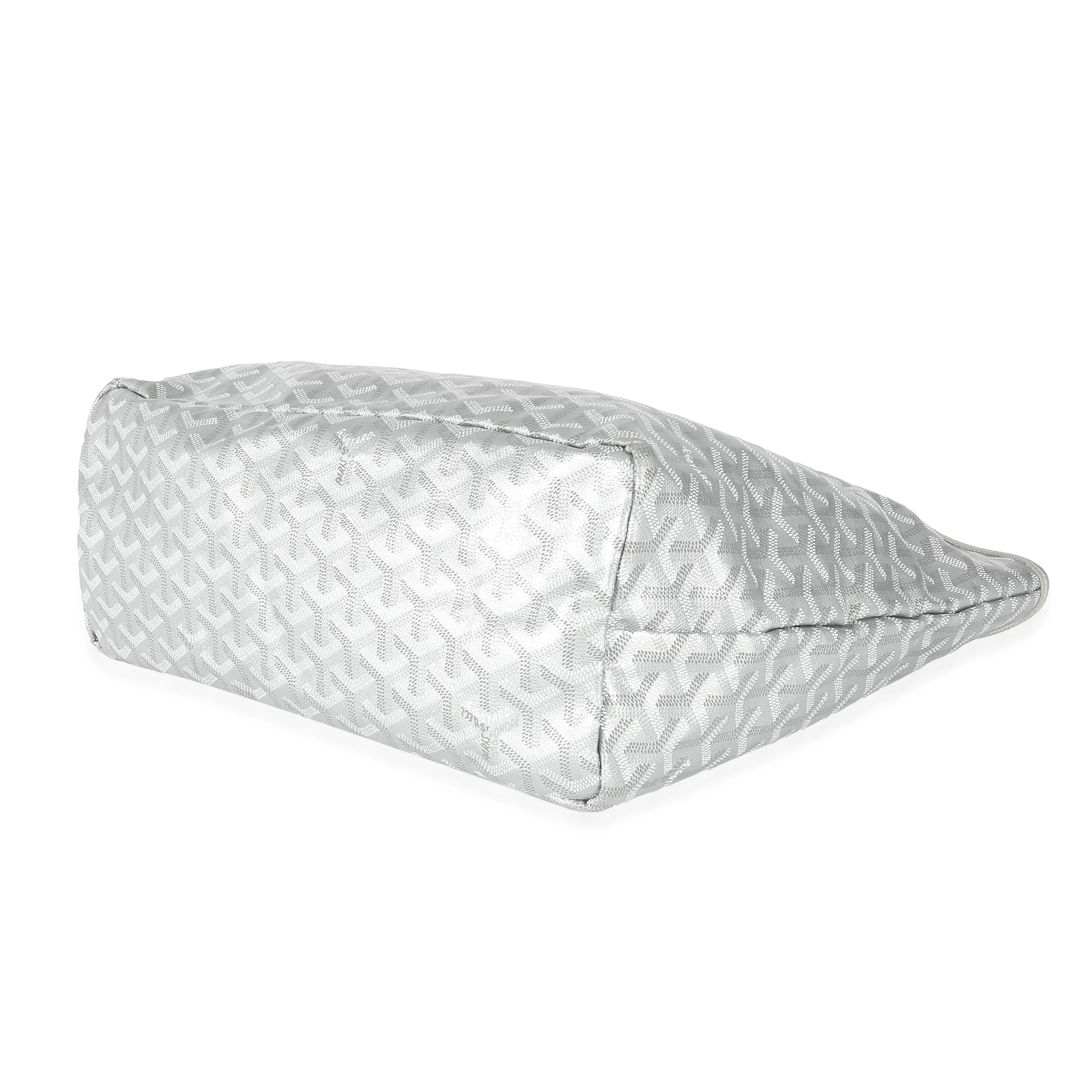 Goyard Silver Goyardine Saint Louis PM - Image 5