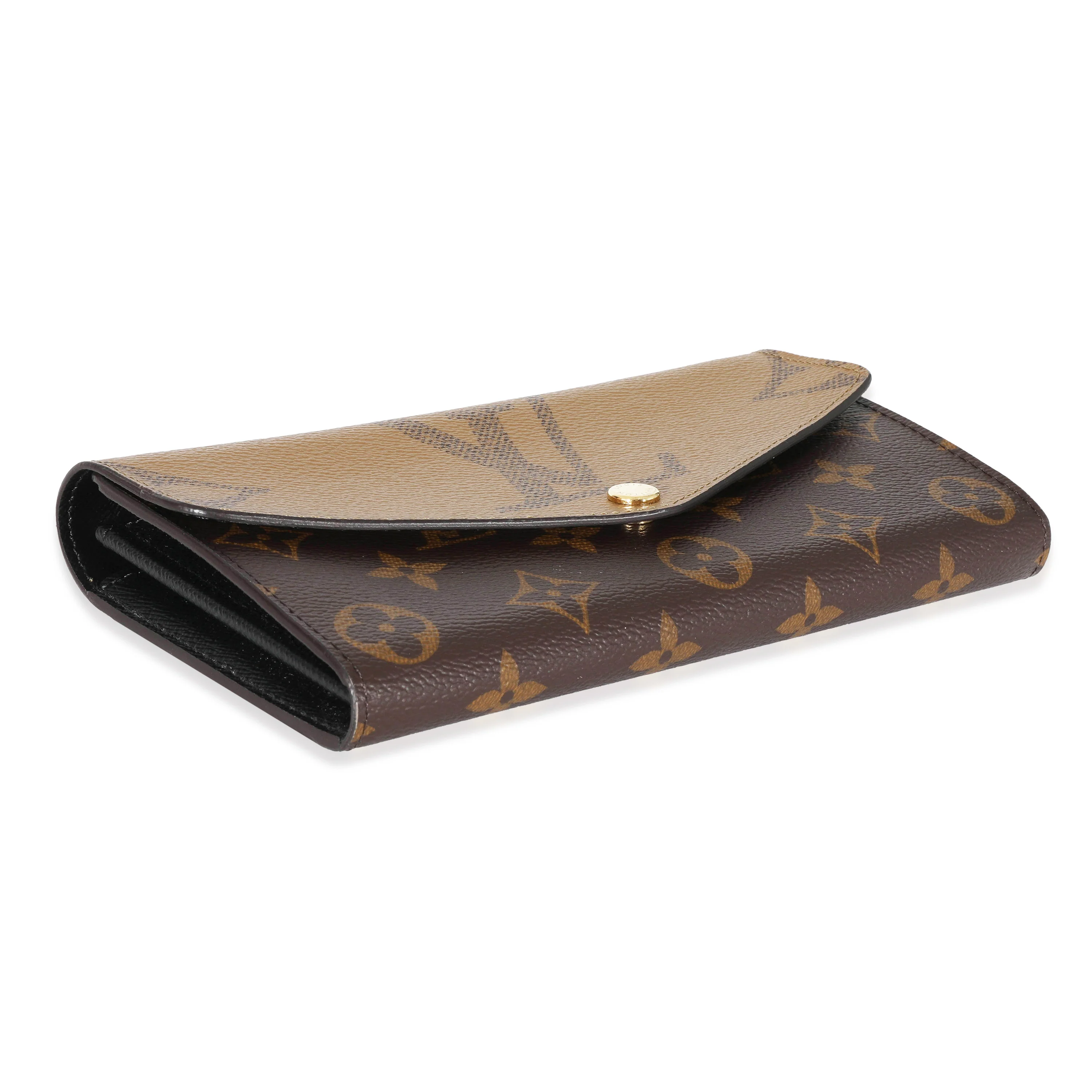 Louis Vuitton Monogram Reverse Canvas Sarah Wallet - Image 5