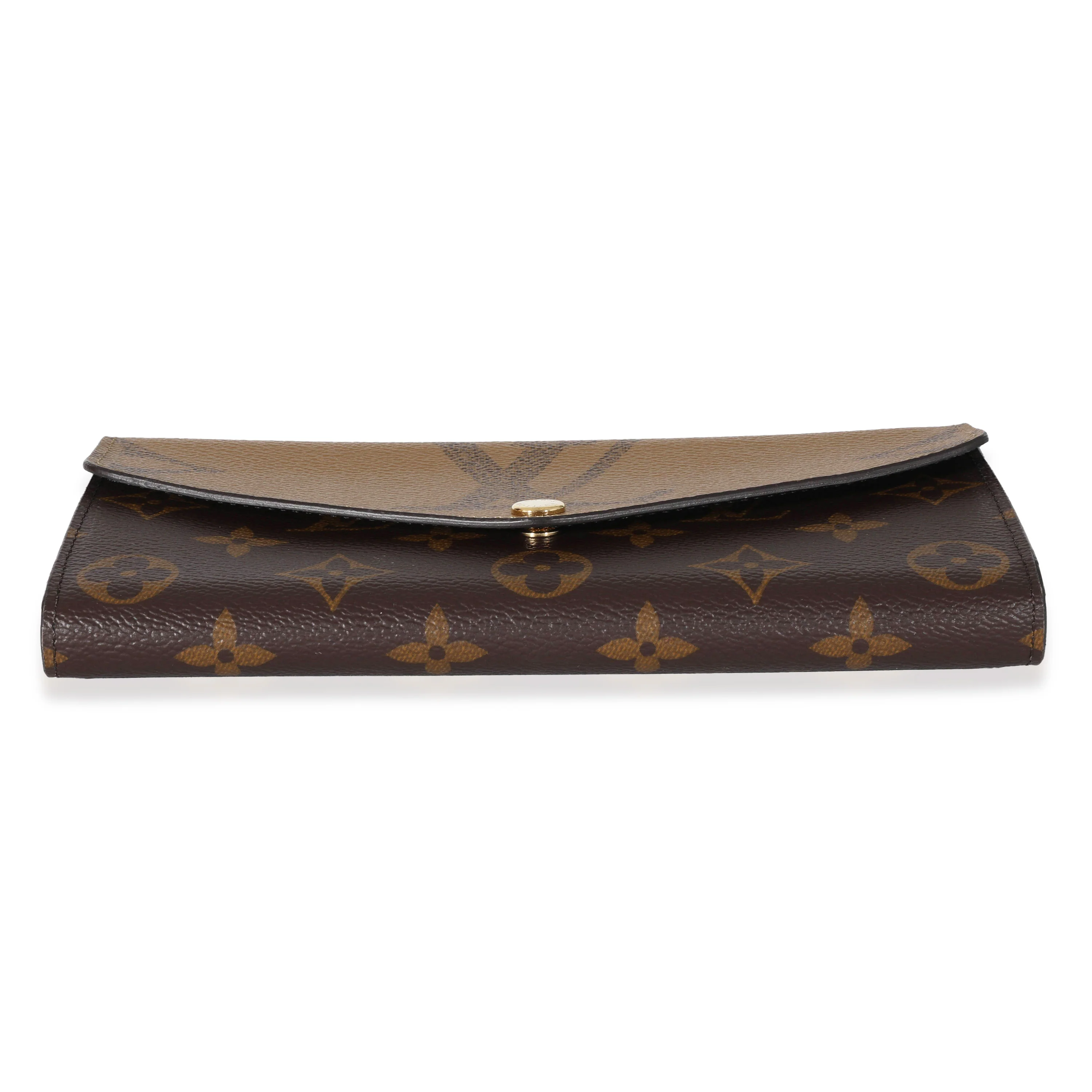 Louis Vuitton Monogram Reverse Canvas Sarah Wallet - Image 4