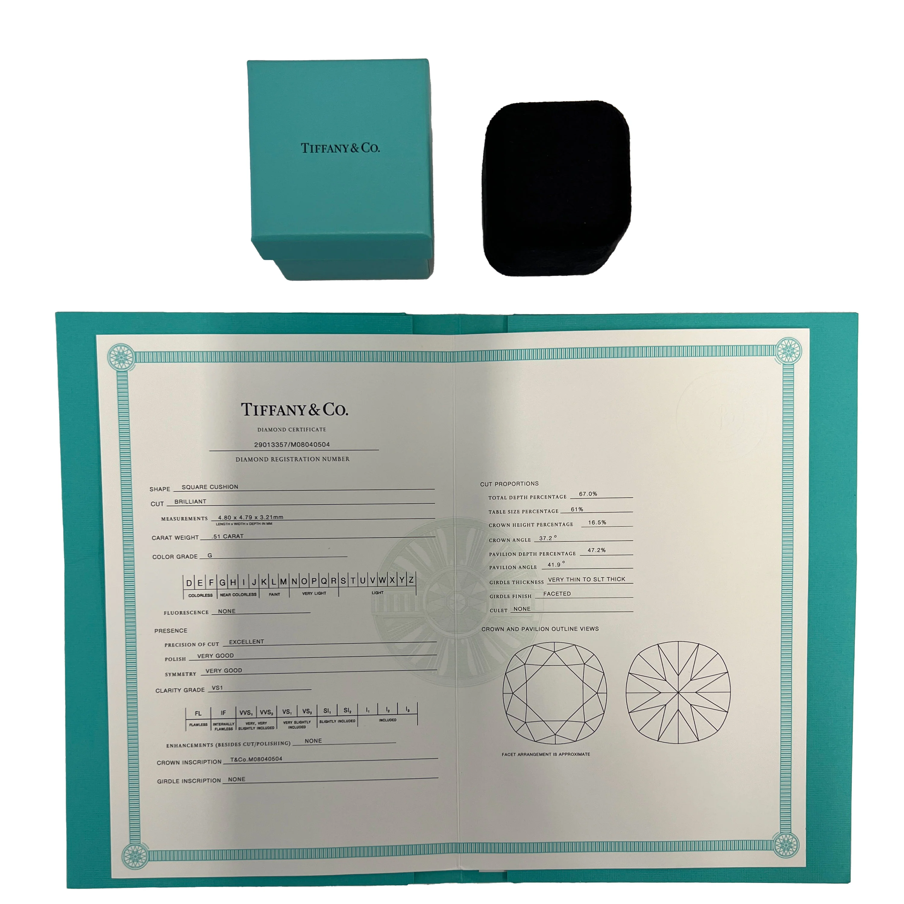 Tiffany & Co. Novo Diamond Engagement Ring in Platinum G VS1 0.71 CTW - Image 4