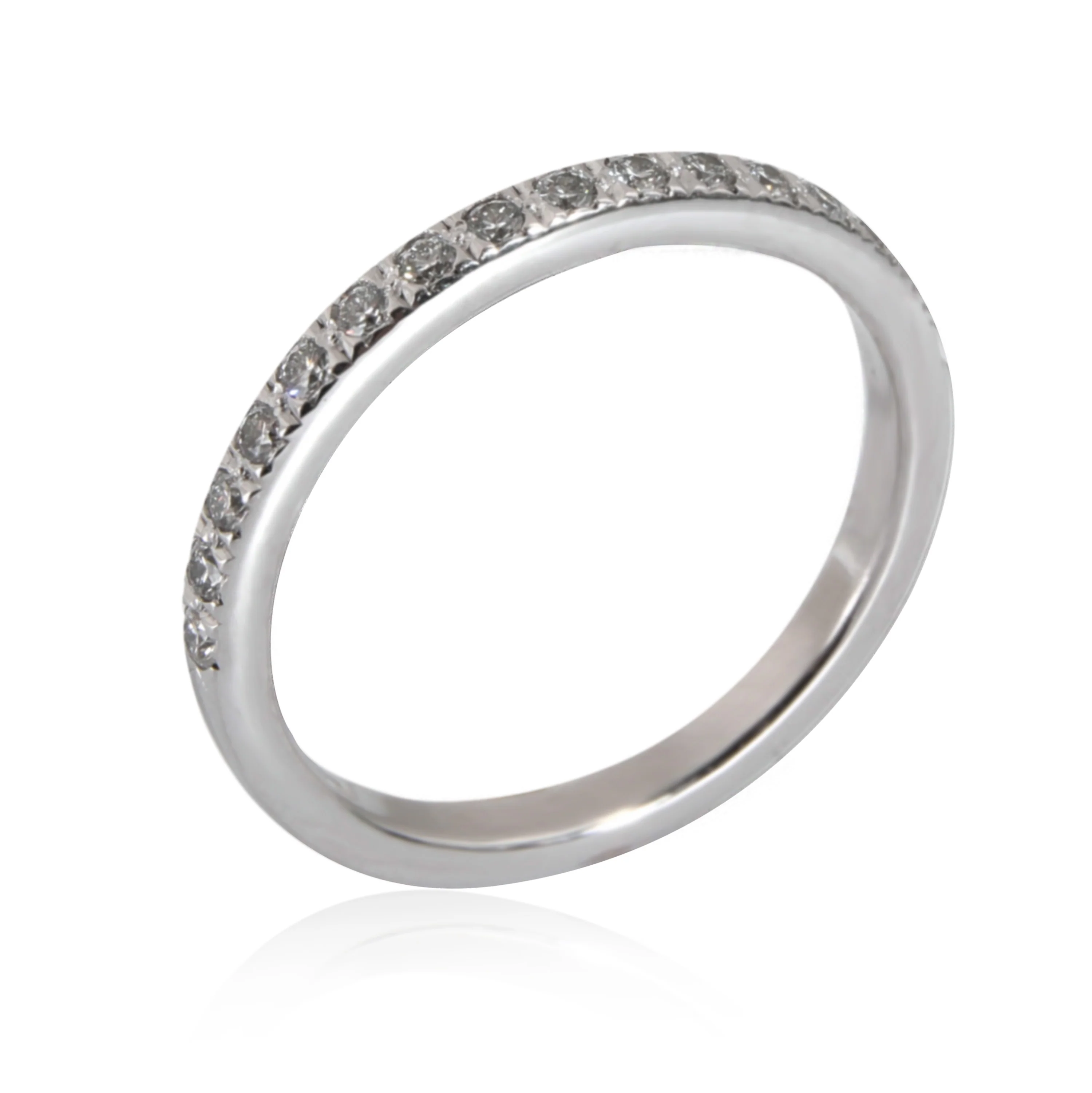 Tiffany & Co. Novo Wedding Band in  Platinum 0.16 CTW - Image 2