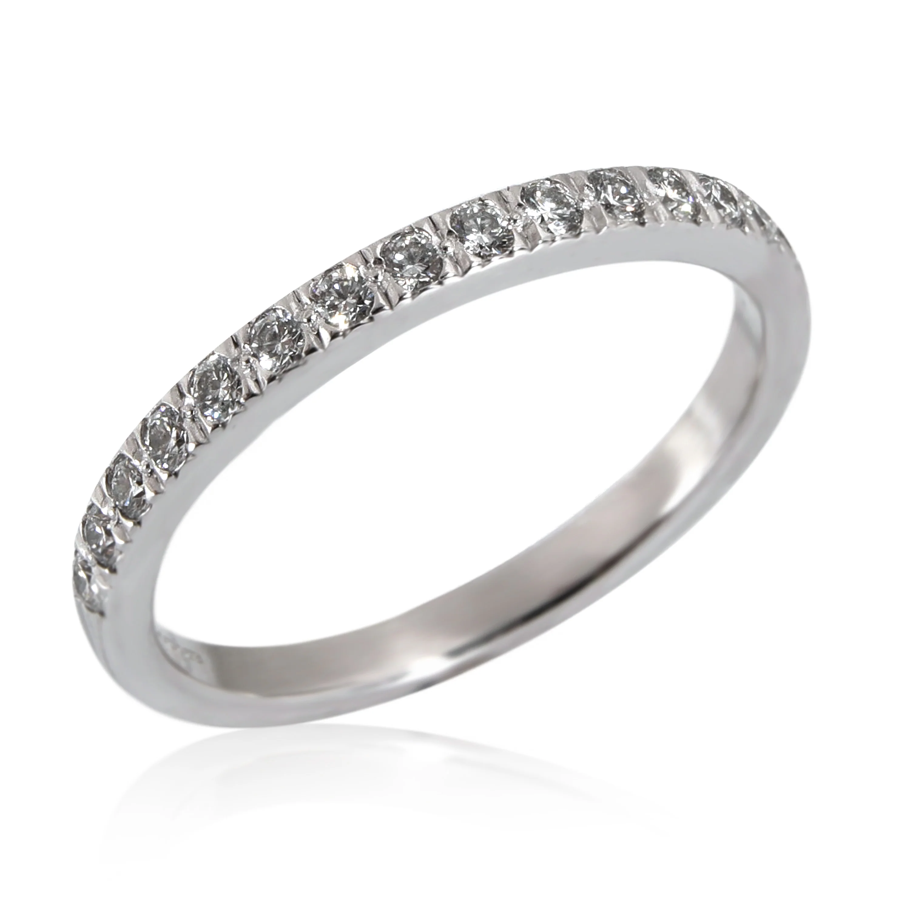 Tiffany & Co. Novo Wedding Band in  Platinum 0.16 CTW - Image 5