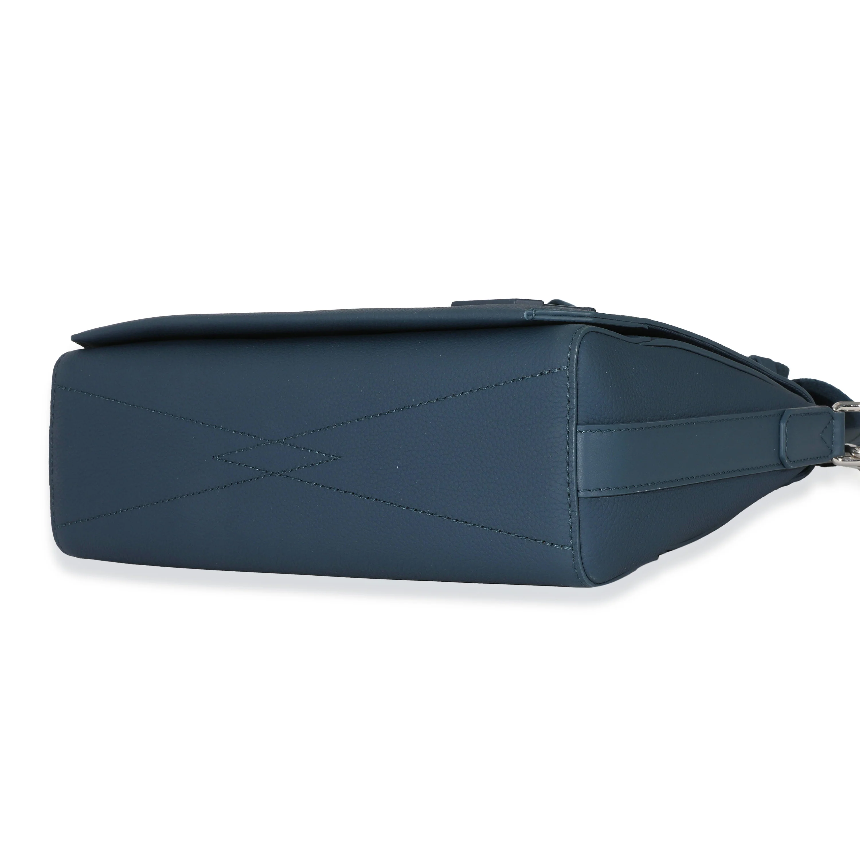 Blue Cowhide Aerogram Takeoff Messenger - Image 7