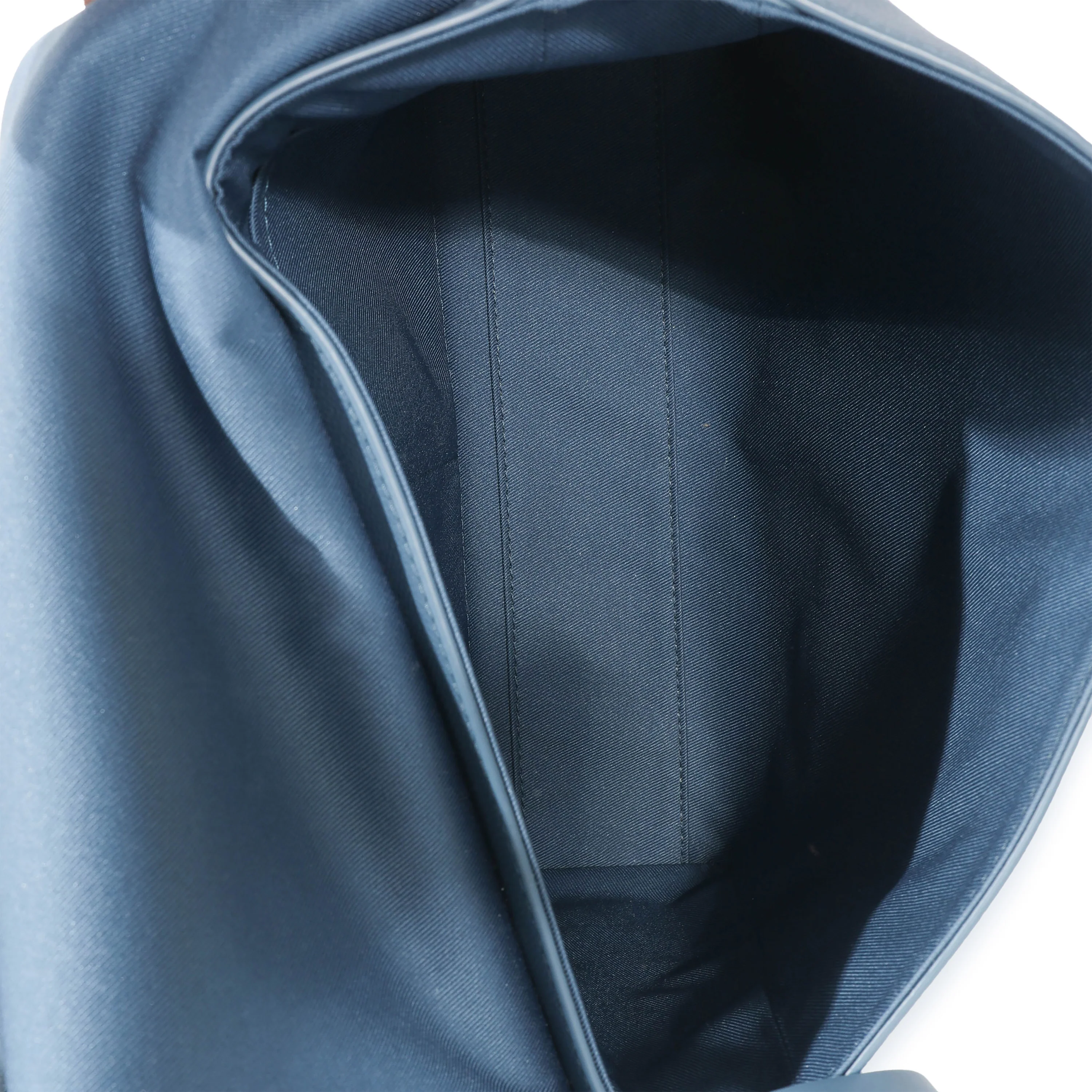 Blue Cowhide Aerogram Takeoff Messenger - Image 8