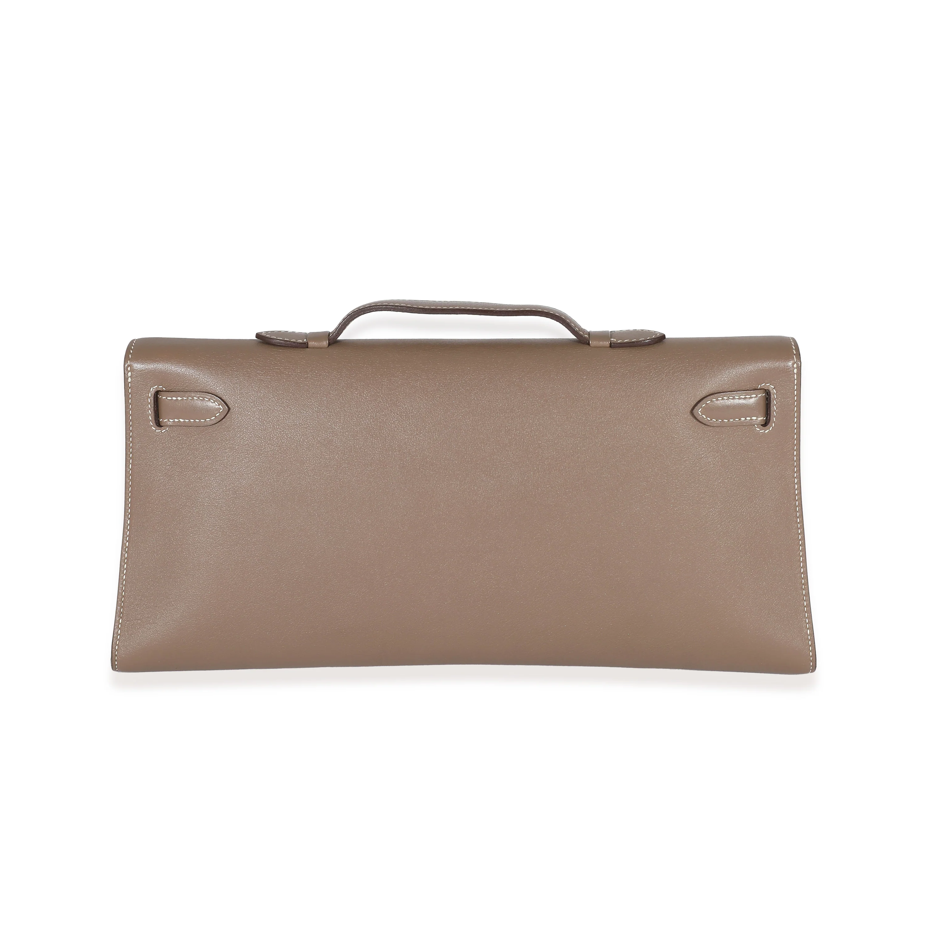 Swift Etoupe Kelly Longue Pochette PHW - Image 3