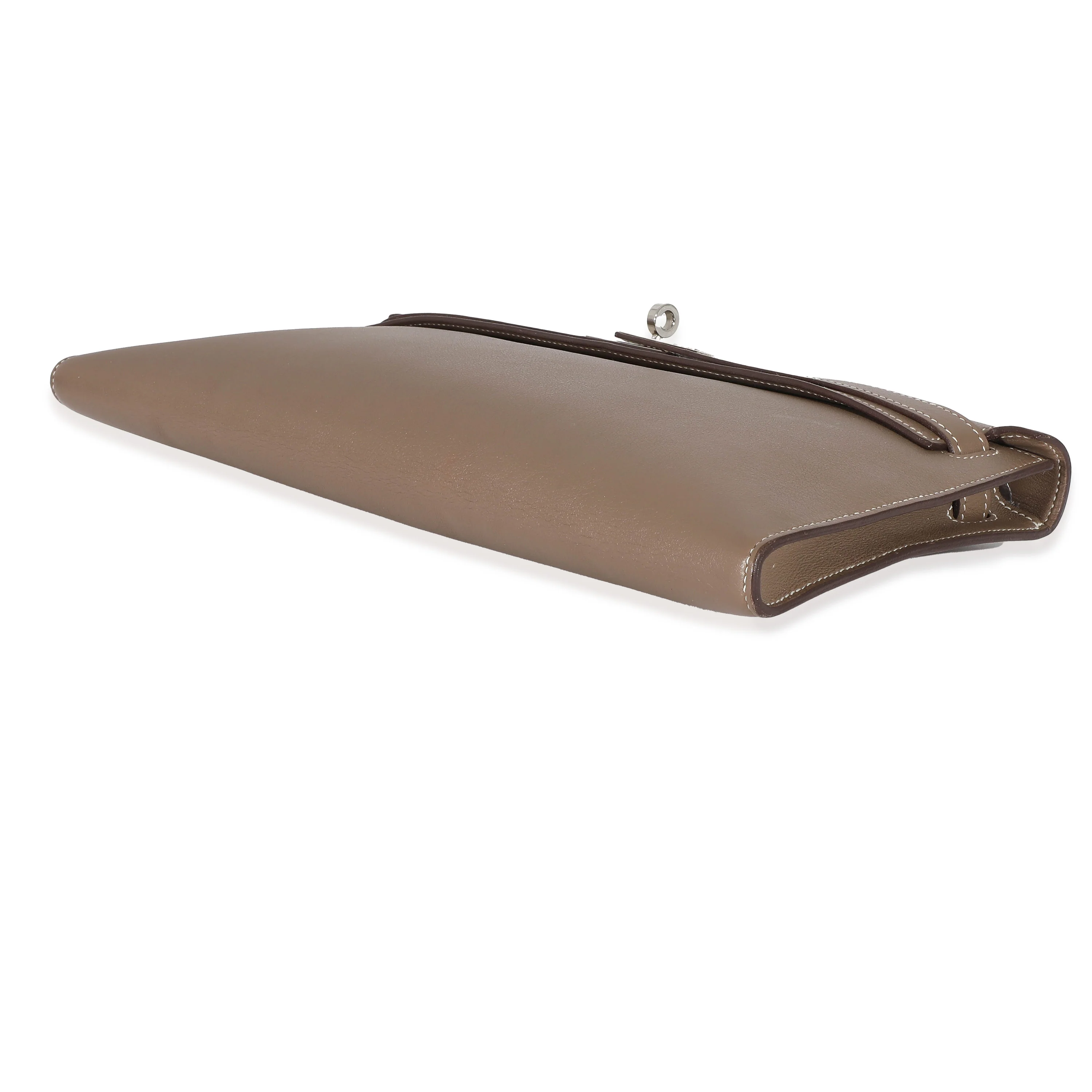 Swift Etoupe Kelly Longue Pochette PHW - Image 7