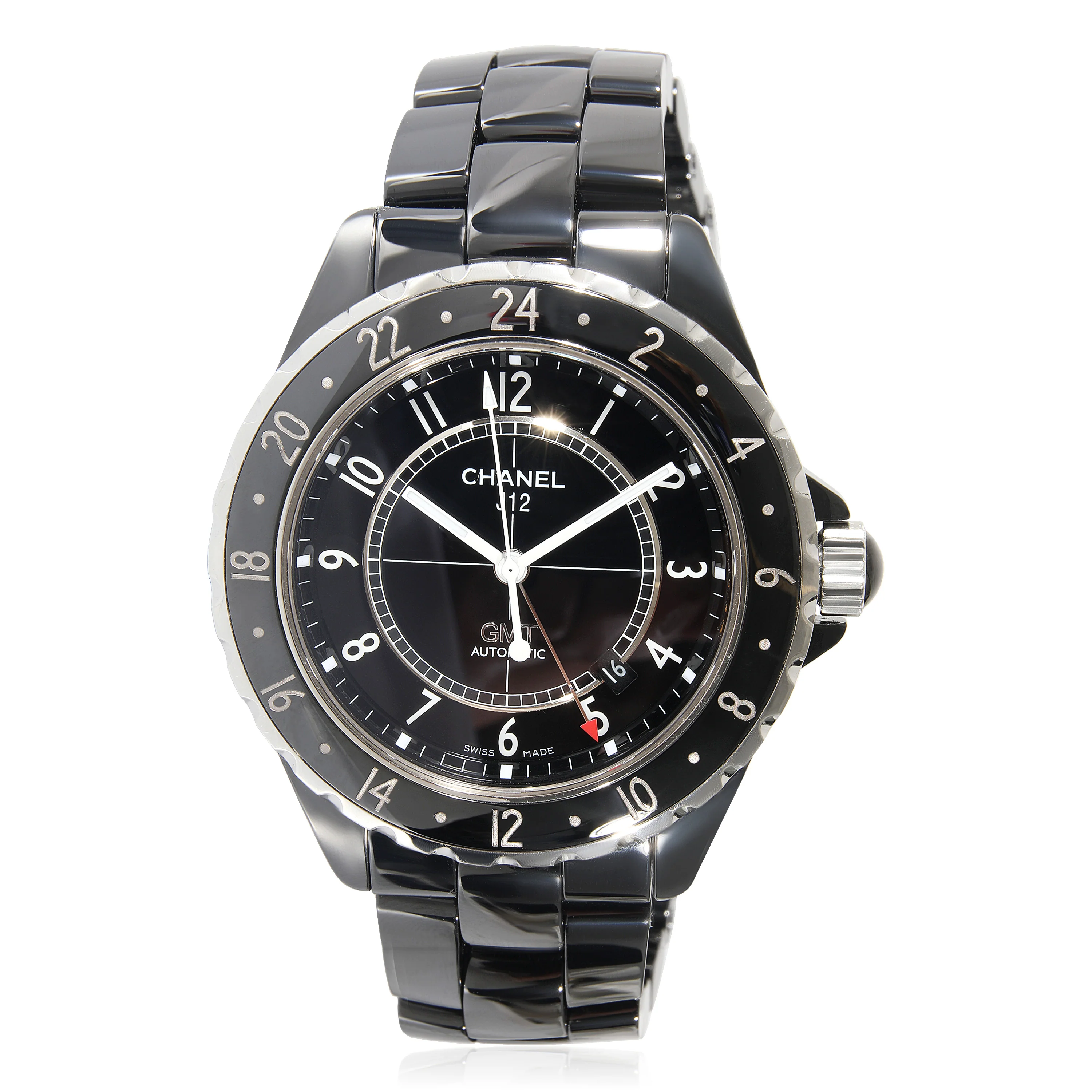Chanel J-12 GMT H2012 Unisex Watch in  Ceramic - Image 5