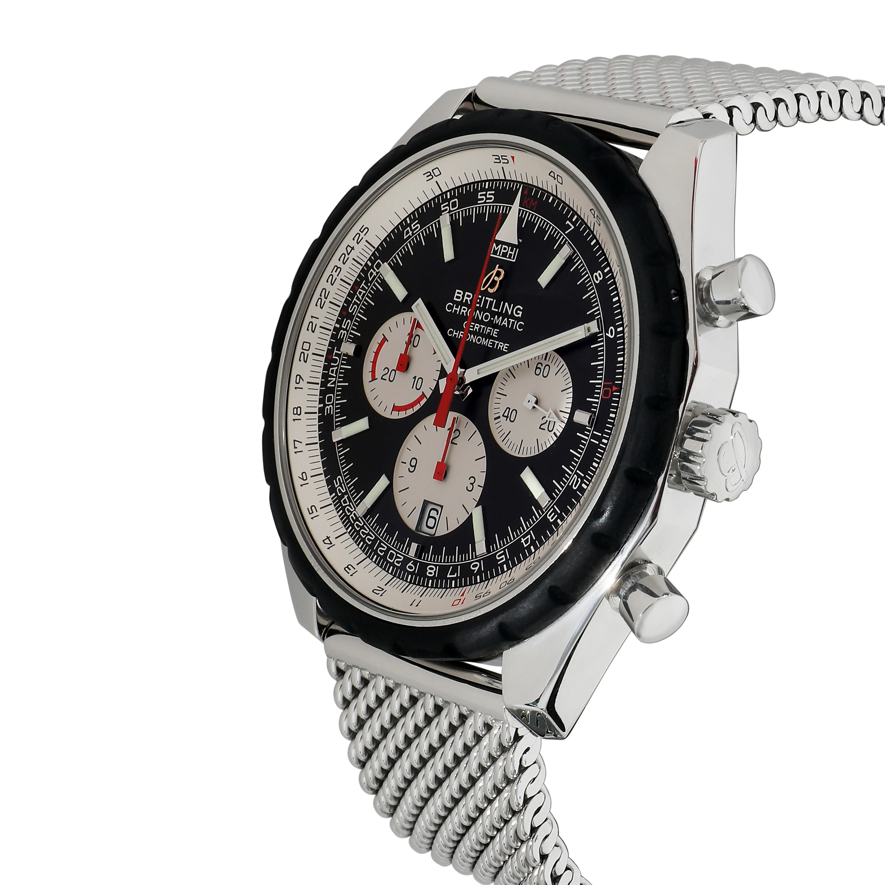 Breitling Chrono-Matic 49 A1436002/B920 Mens Watch in Stainless Steel - Image 2