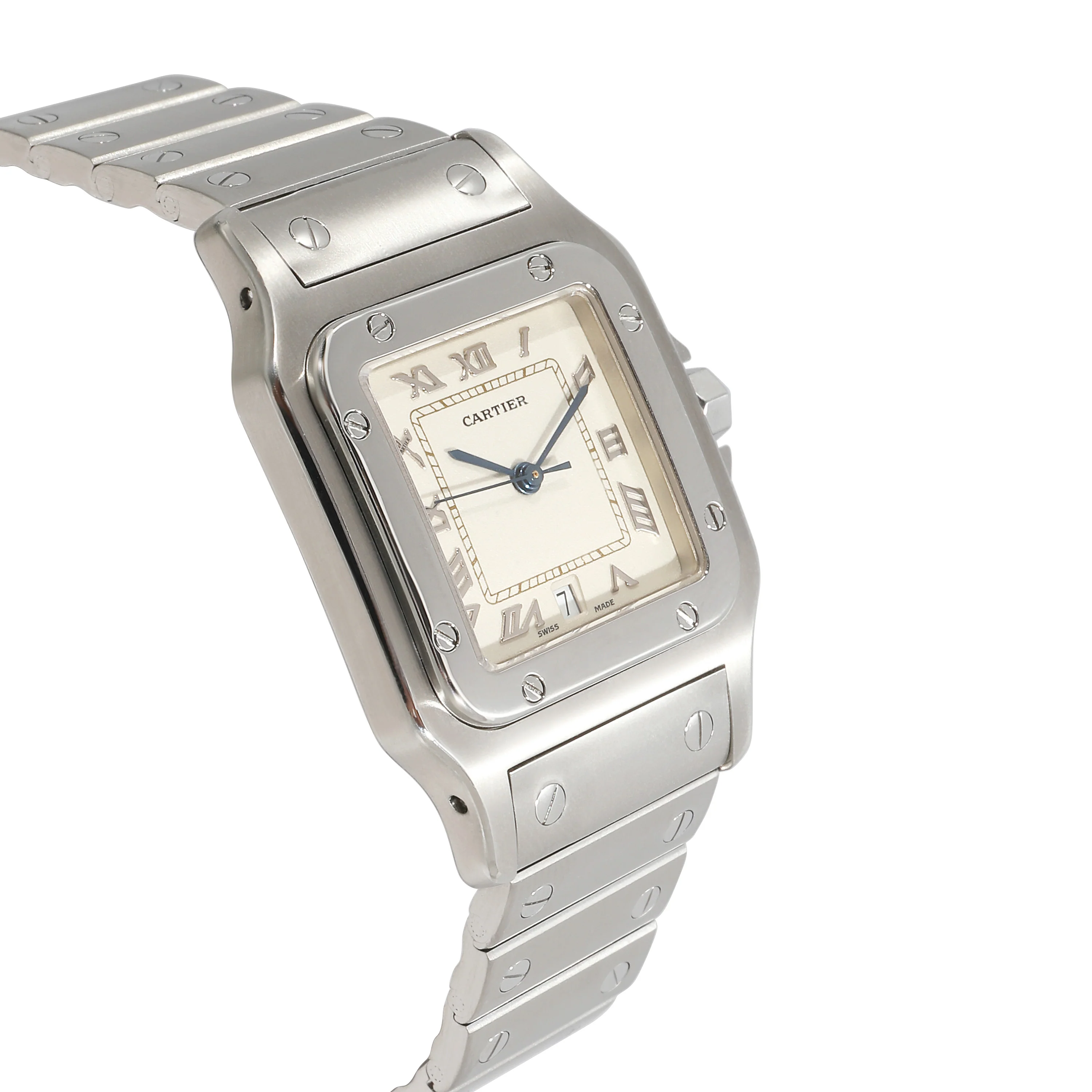 Cartier Santos de Cartier 1564 Mens Watch in  Stainless Steel - Image 2