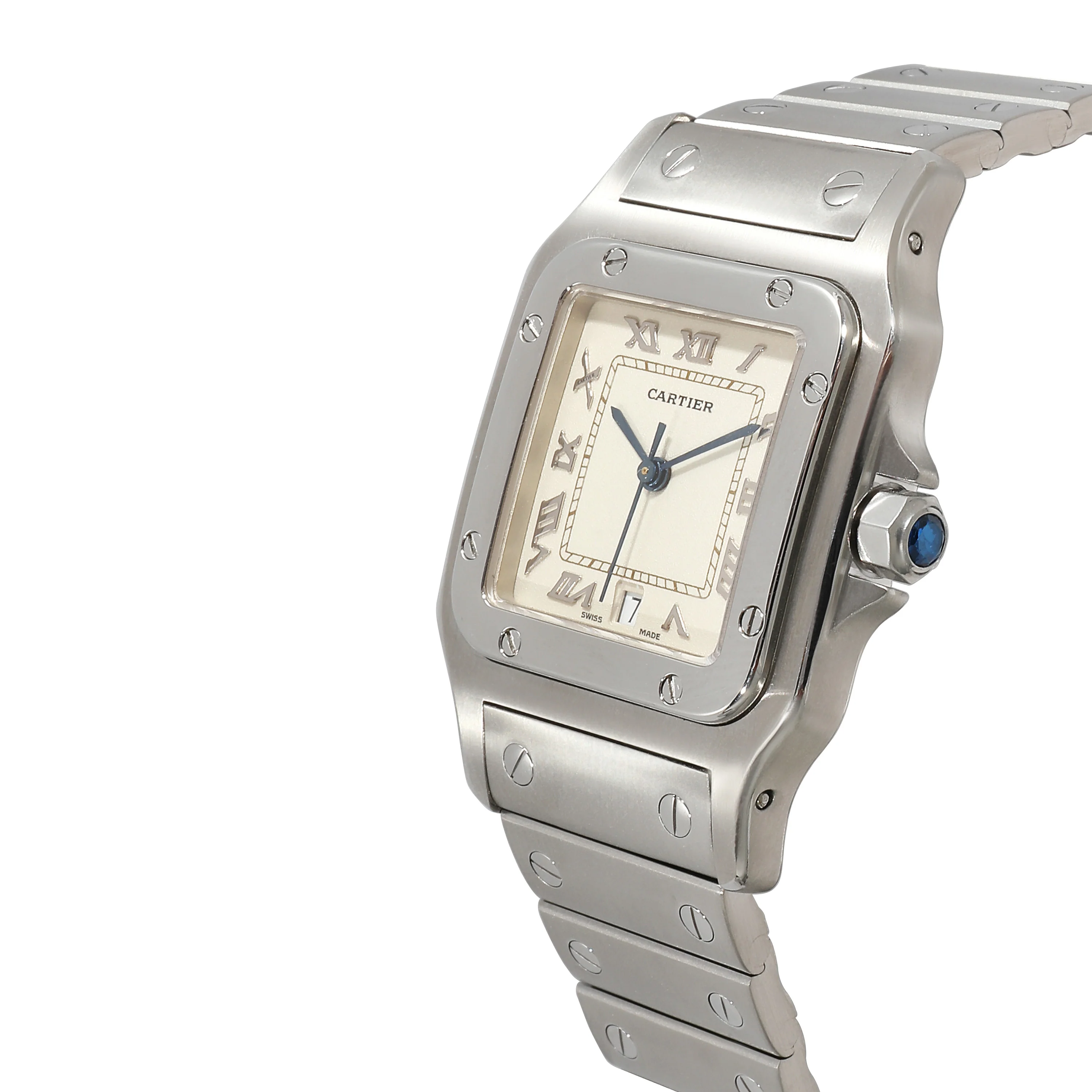 Cartier Santos de Cartier 1564 Mens Watch in  Stainless Steel - Image 3