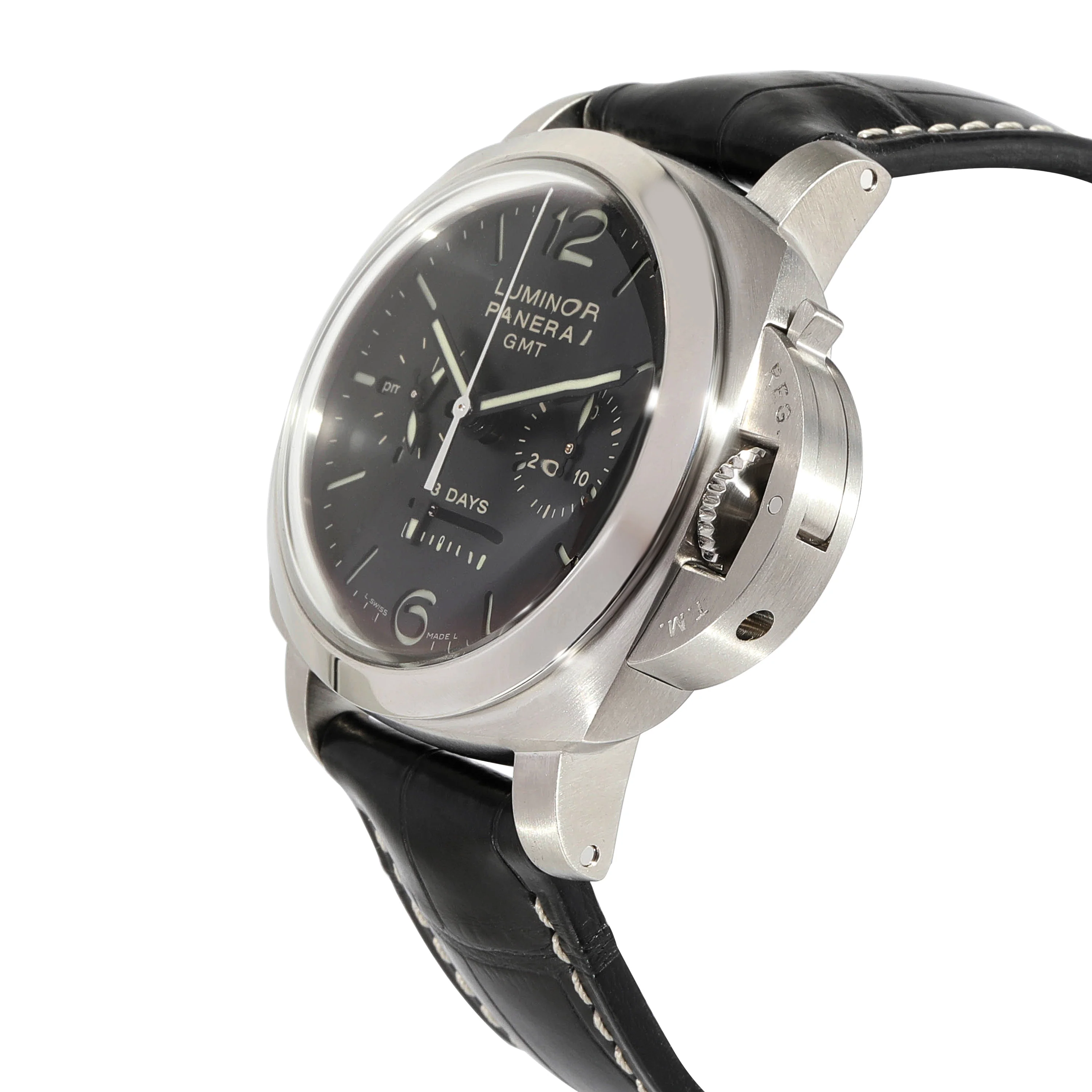 Panerai Luminor 1950 Monopulsante GMT PAM00275 Mens Watch in Stainless Steel - Image 3