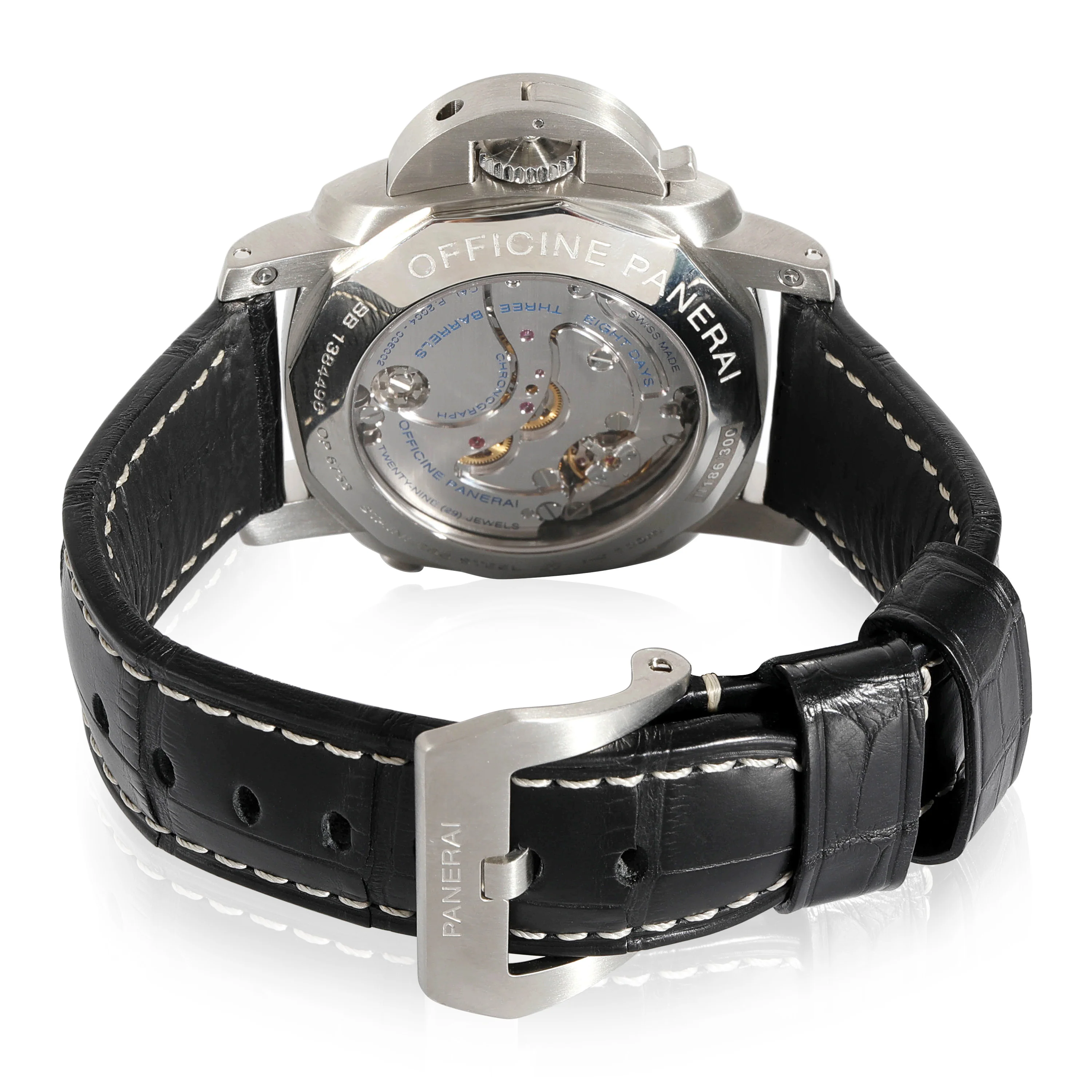 Panerai Luminor 1950 Monopulsante GMT PAM00275 Mens Watch in Stainless Steel - Image 4