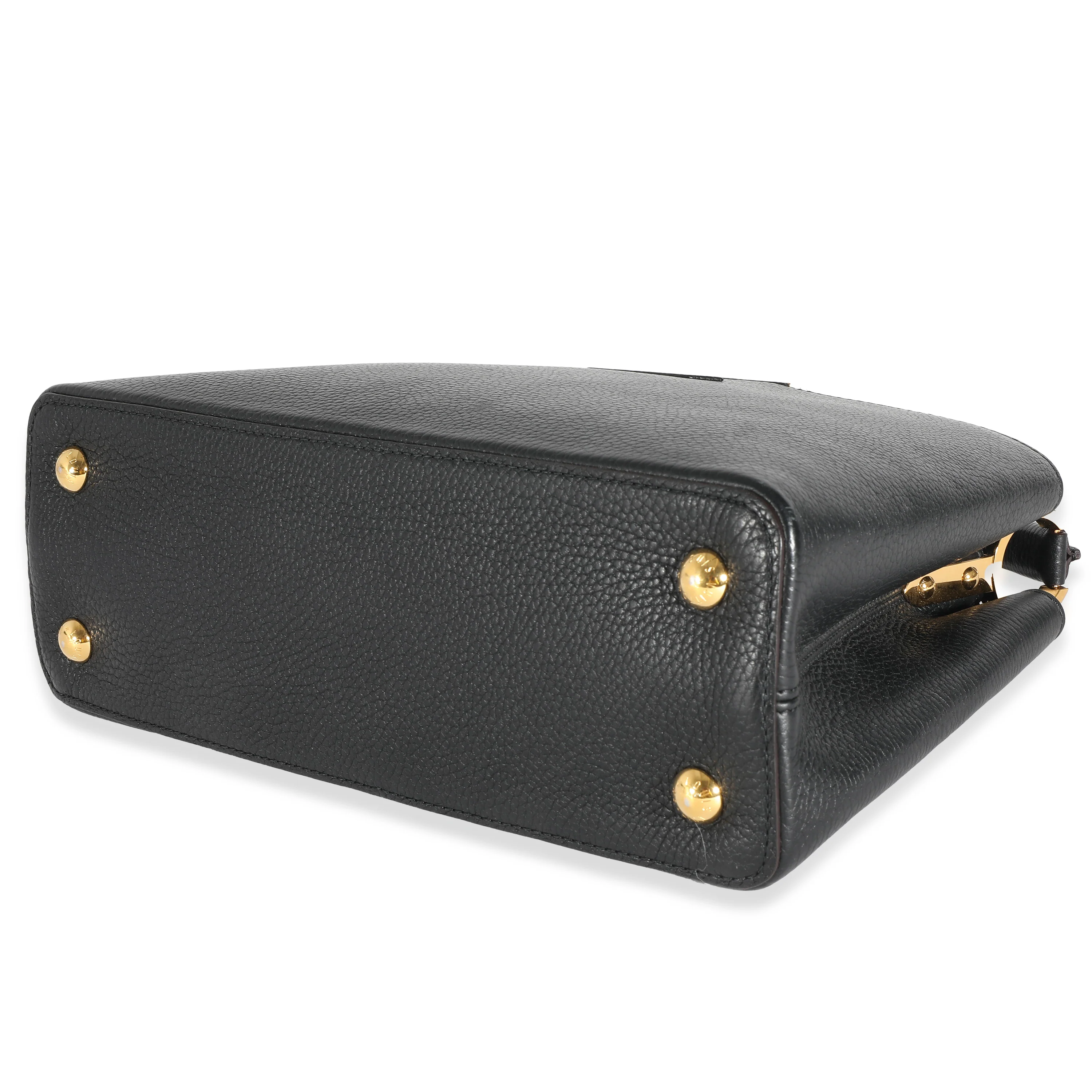 Black Taurillon Capucines MM - Image 6