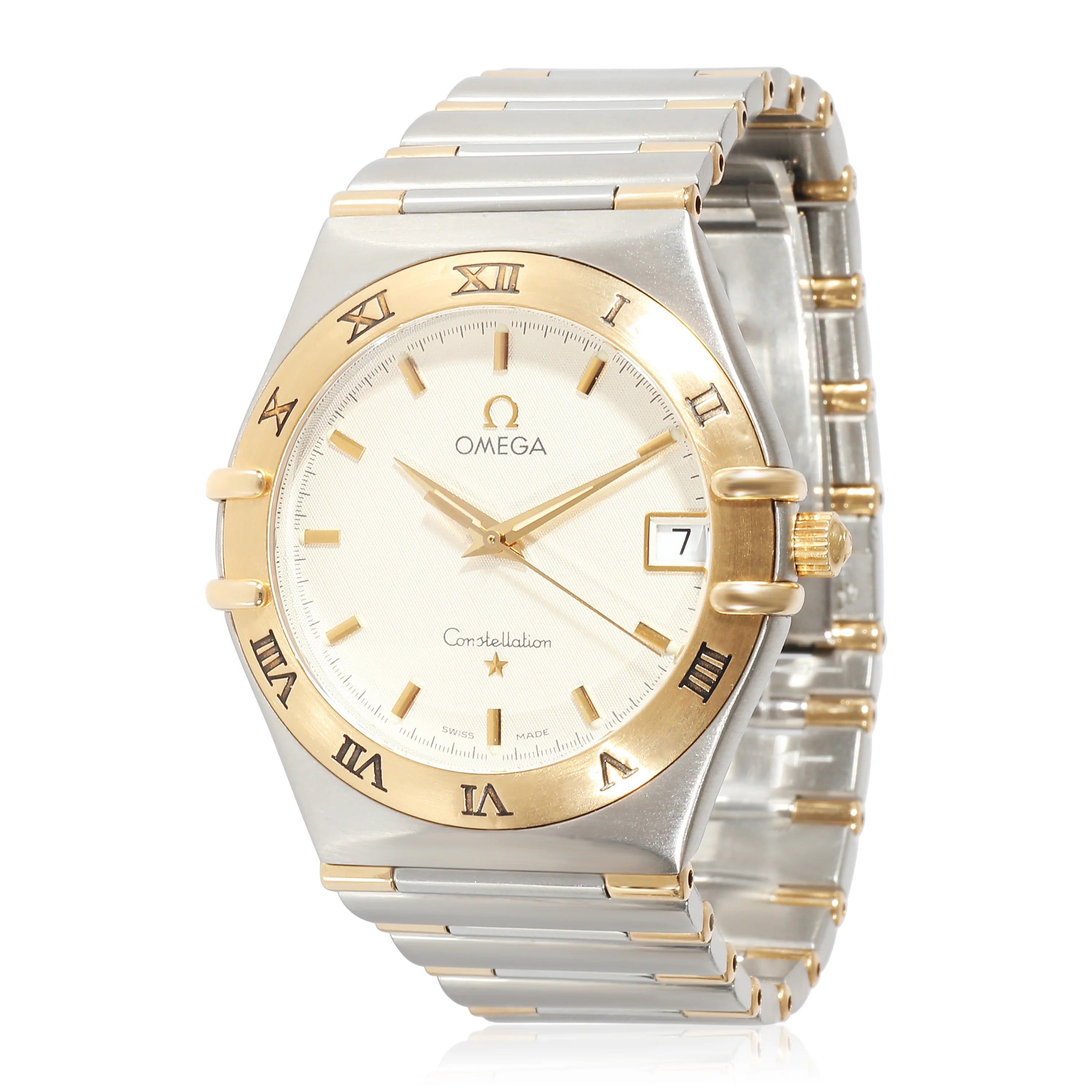 Omega Constellation 396.1201 Unisex Watch in 18kt Stainless Steel/Yellow Gold - Image 5