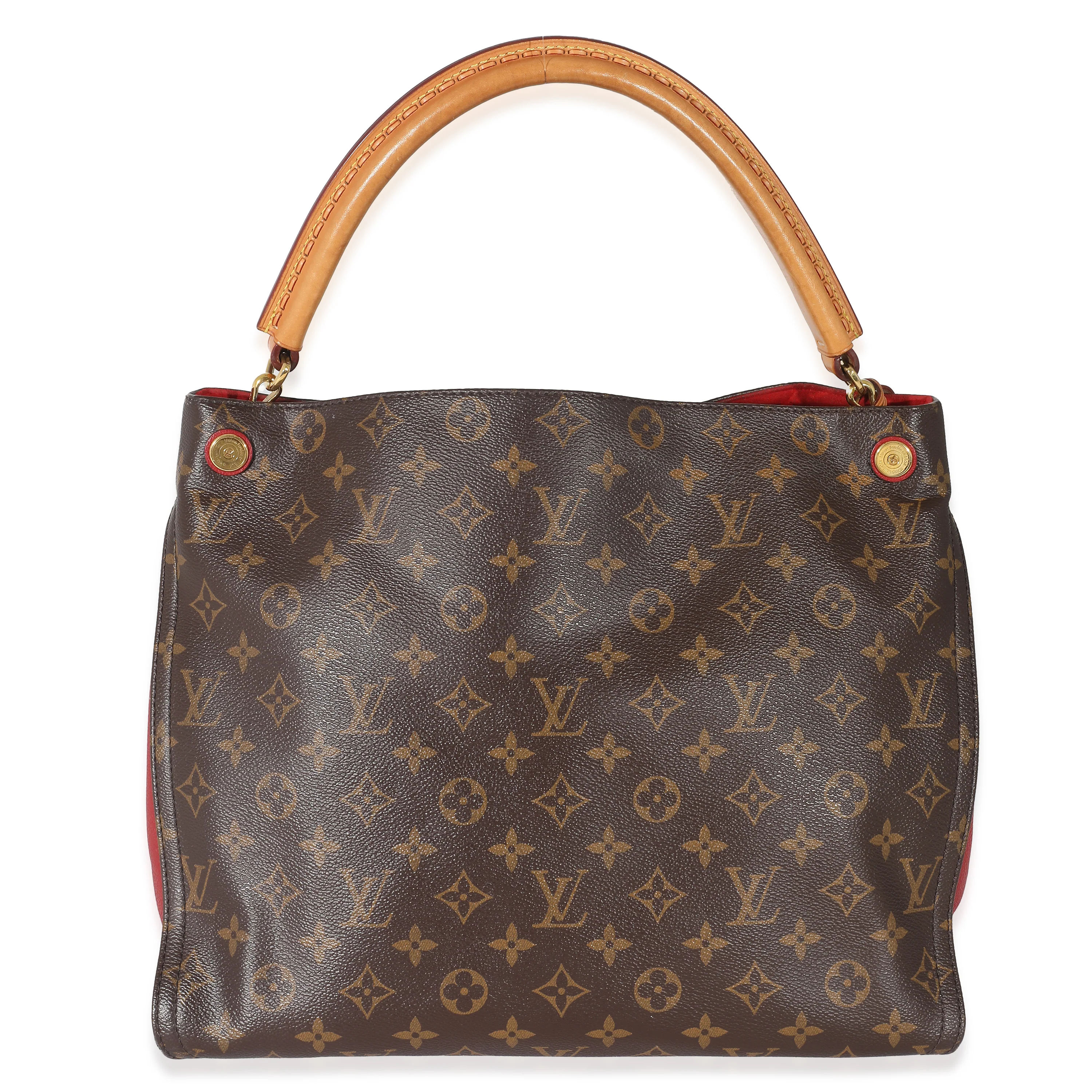 Louis Vuitton Cherry Monogram Canvas Gaia Hobo - Image 3
