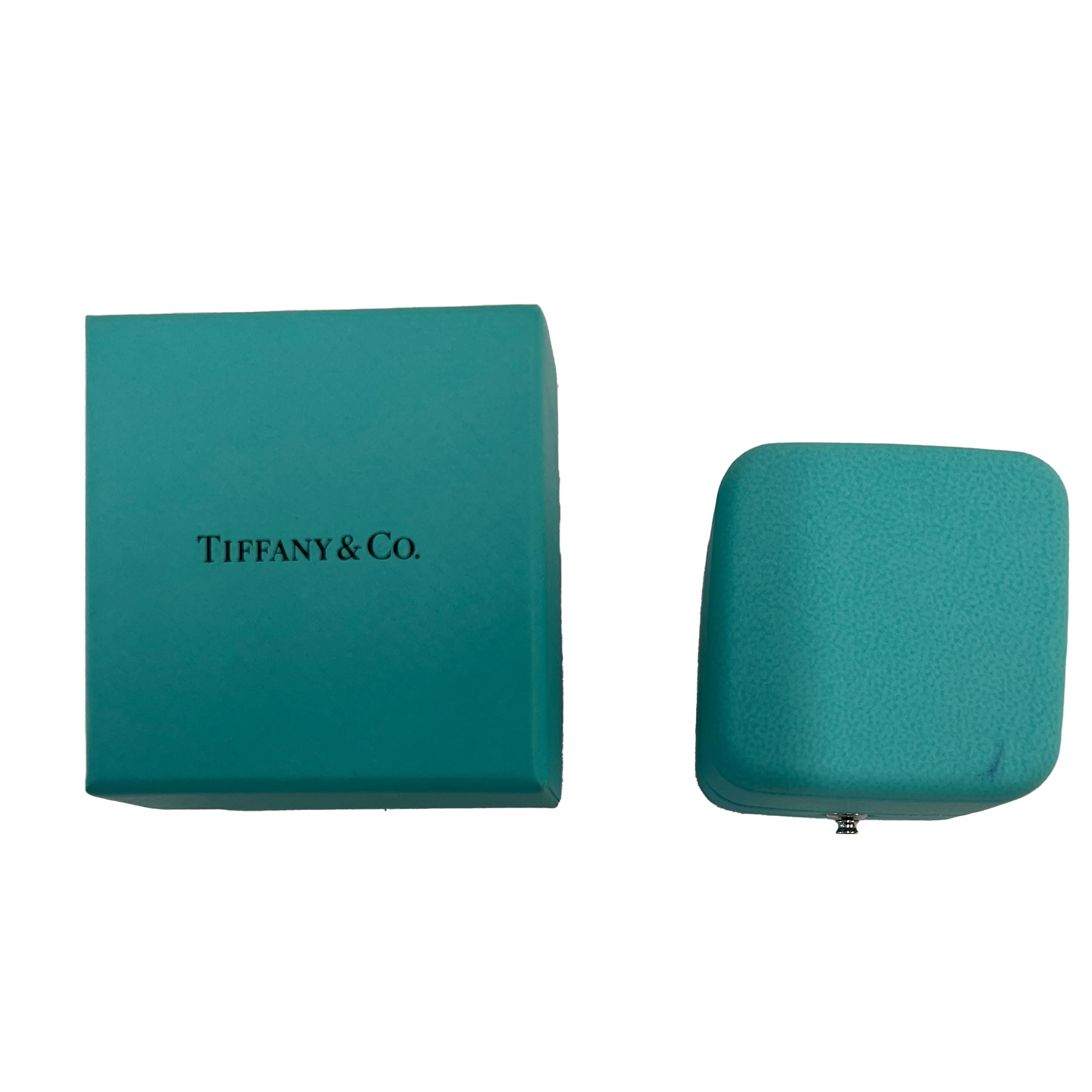 Tiffany & Co. Elsa Peretti Wide Curved Band in Platinum 0.10 Ctw - Image 5
