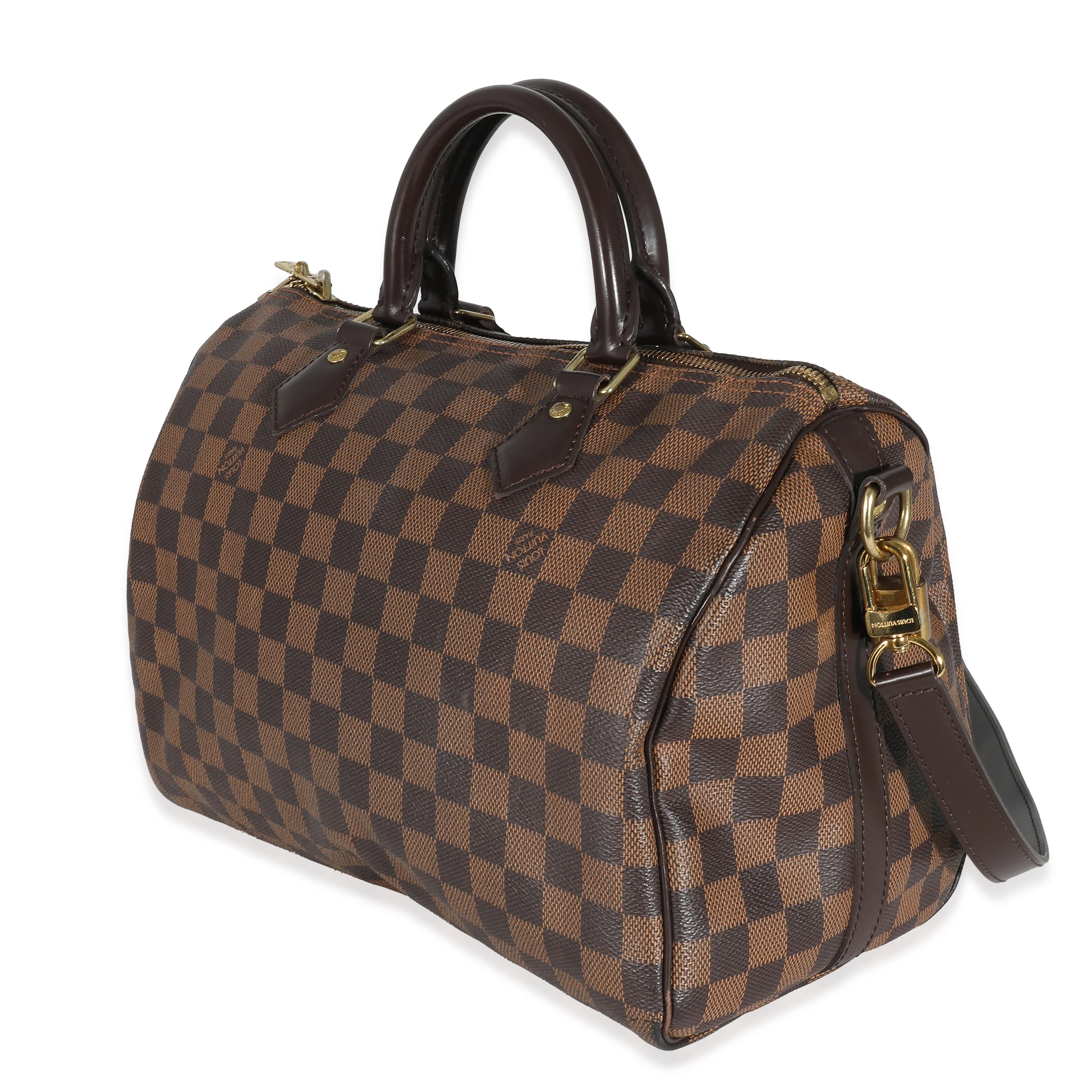 Damier Ebene Canvas Speedy Bandoulière 30 - Image 2