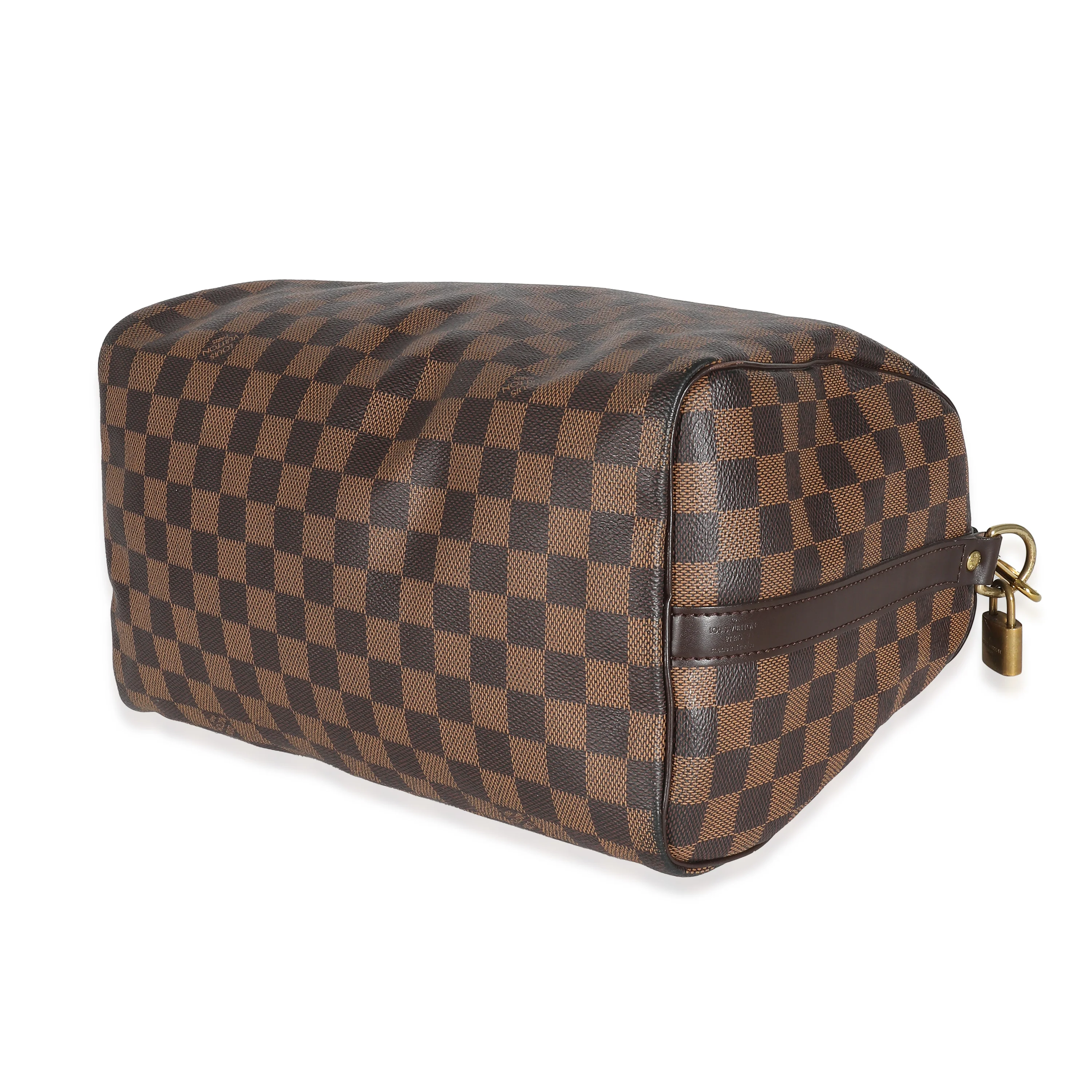 Damier Ebene Canvas Speedy Bandoulière 30 - Image 6