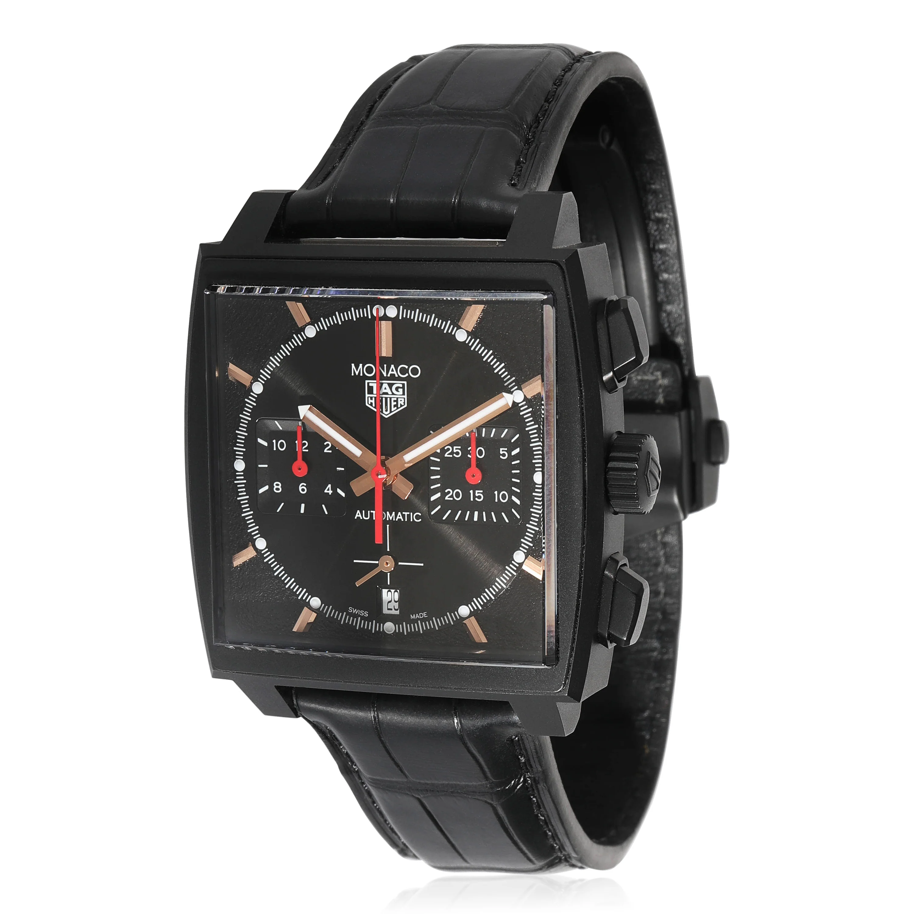 Tag Heuer Monaco Dark Lord CBL2180.FC6497 Mens Watch in Titanium