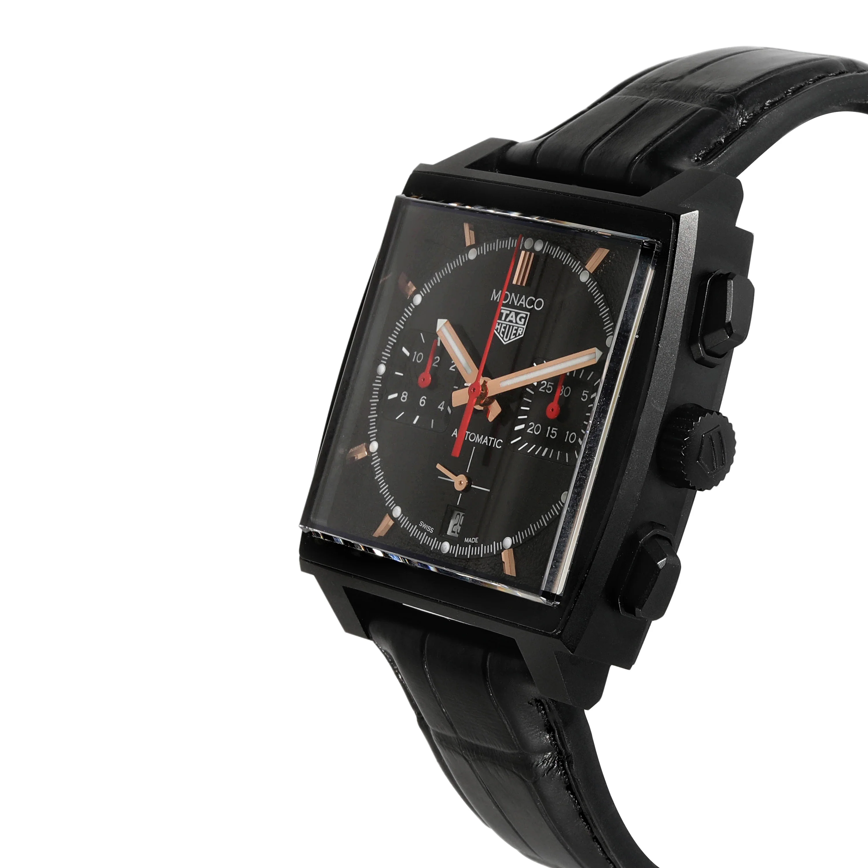 Tag Heuer Monaco Dark Lord CBL2180.FC6497 Mens Watch in Titanium - Image 2