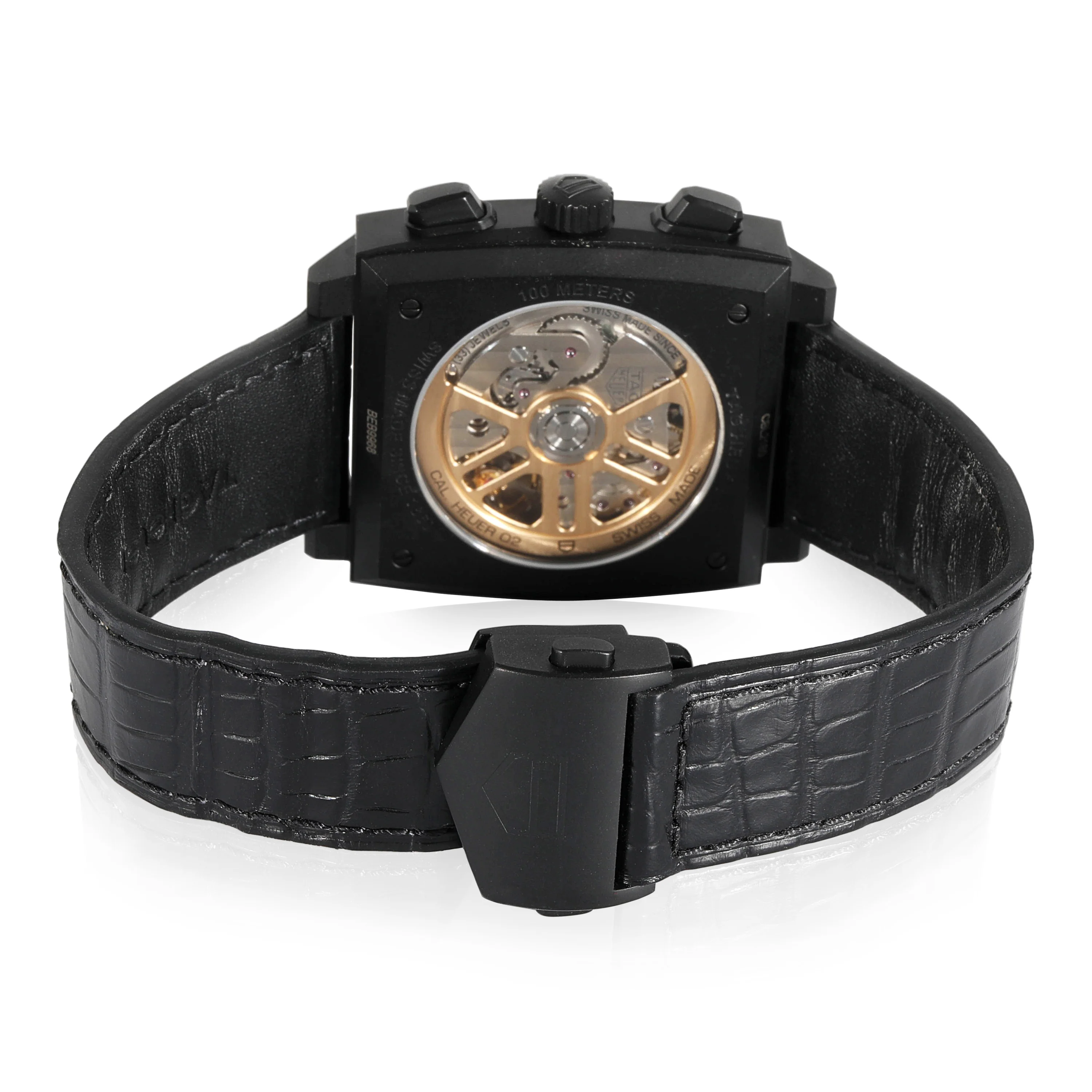 Tag Heuer Monaco Dark Lord CBL2180.FC6497 Mens Watch in Titanium - Image 4