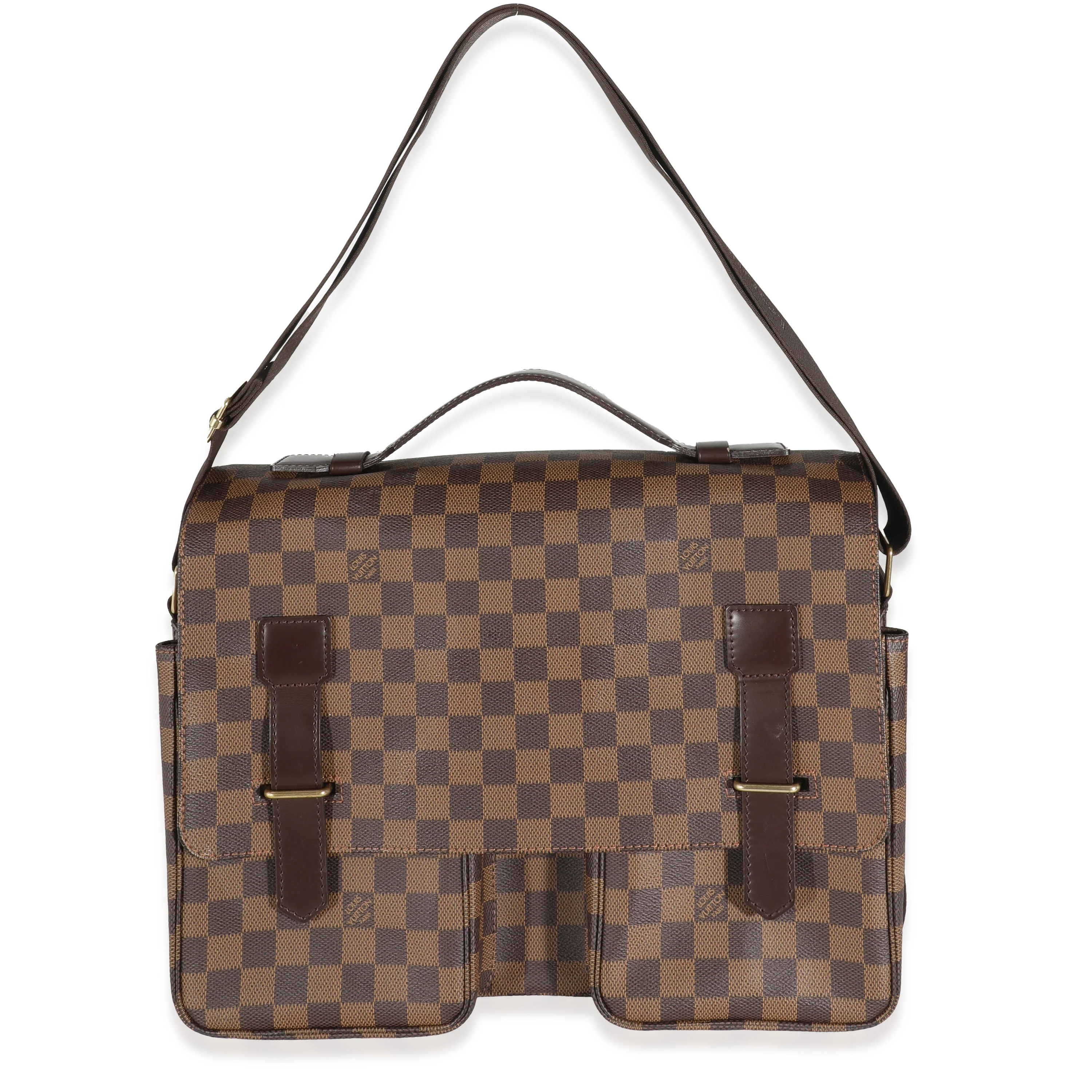 Louis Vuitton Damier Ebene Canvas Broadway Messenger Bag - Image 3