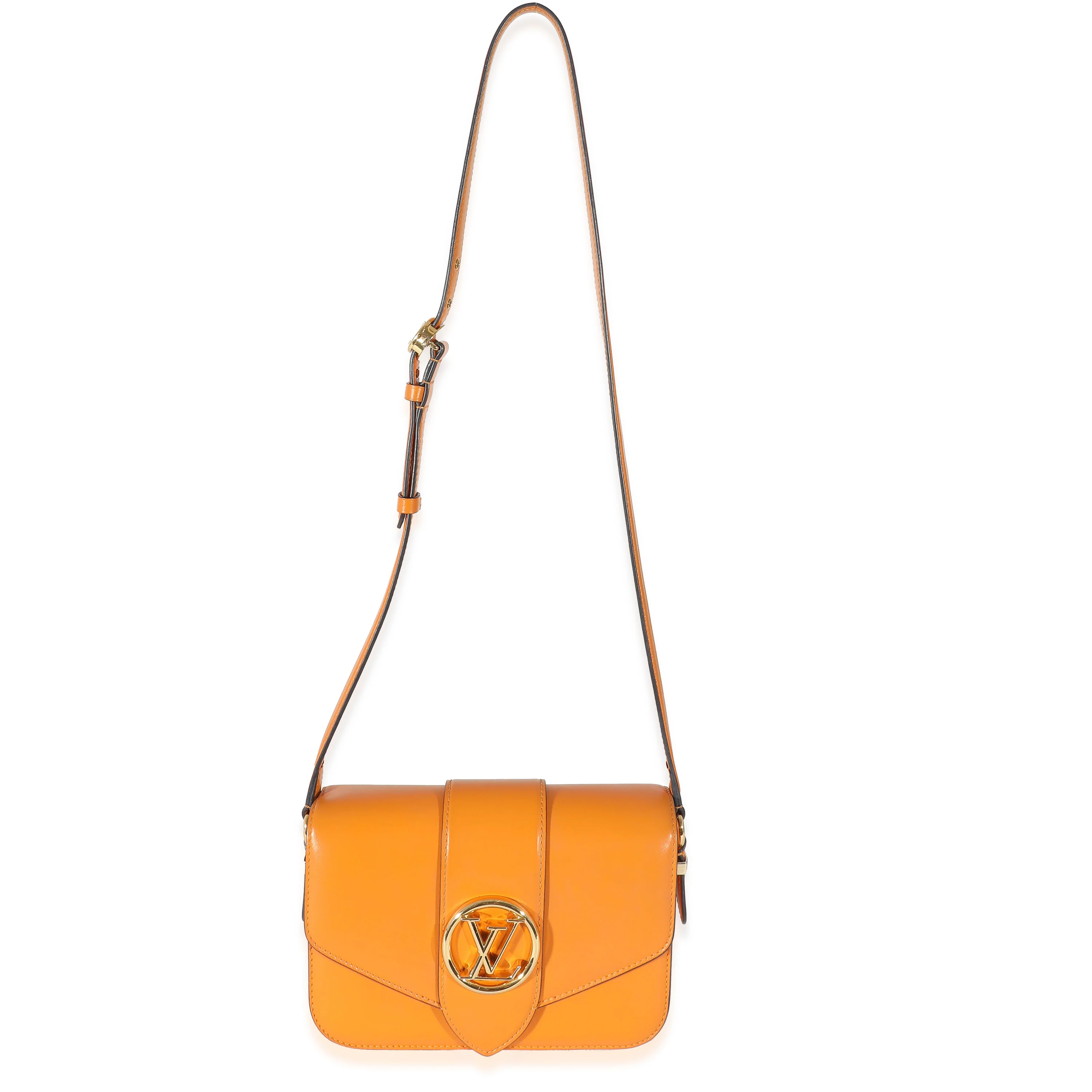 Louis Vuitton Summer Gold Smooth Calfskin Pont 9 - Image 7