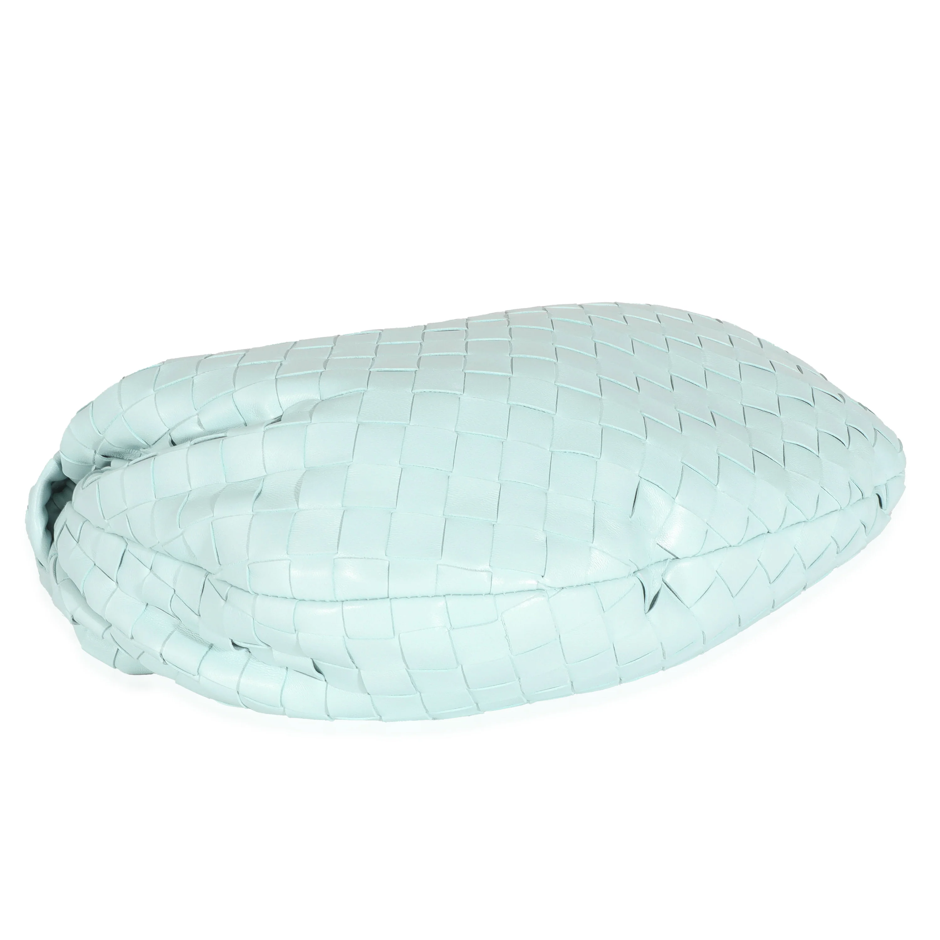 Bottega Veneta Nappa Teal Washed Intrecciato Teen Jodie - Image 4