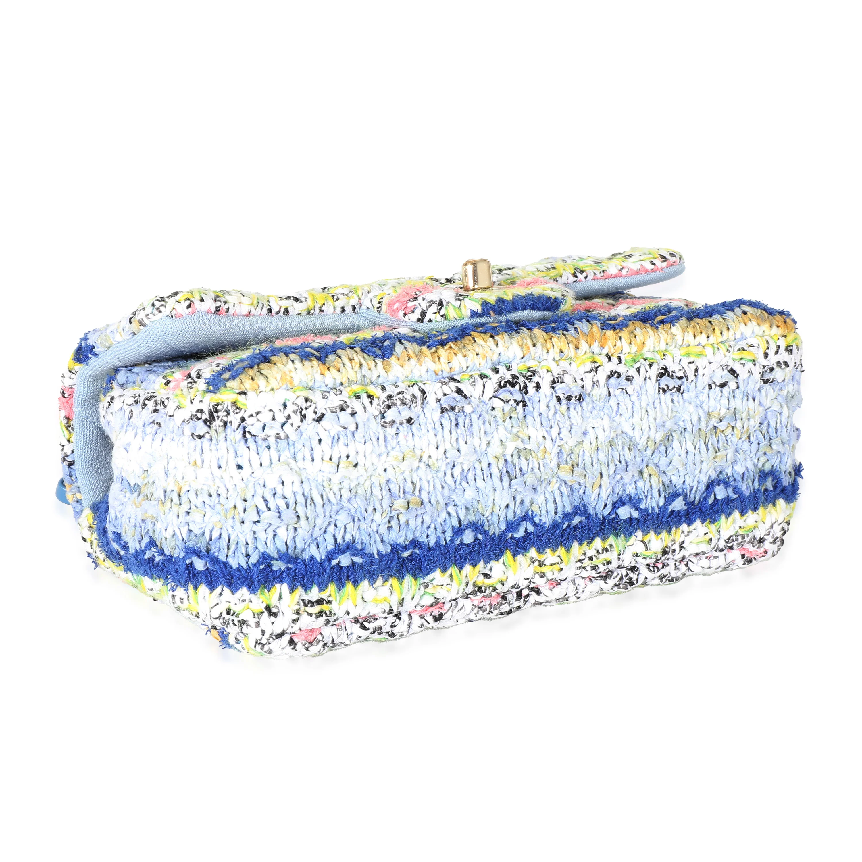 Chanel Multicolor Tweed Mini Rectangular Flap Bag - Image 6