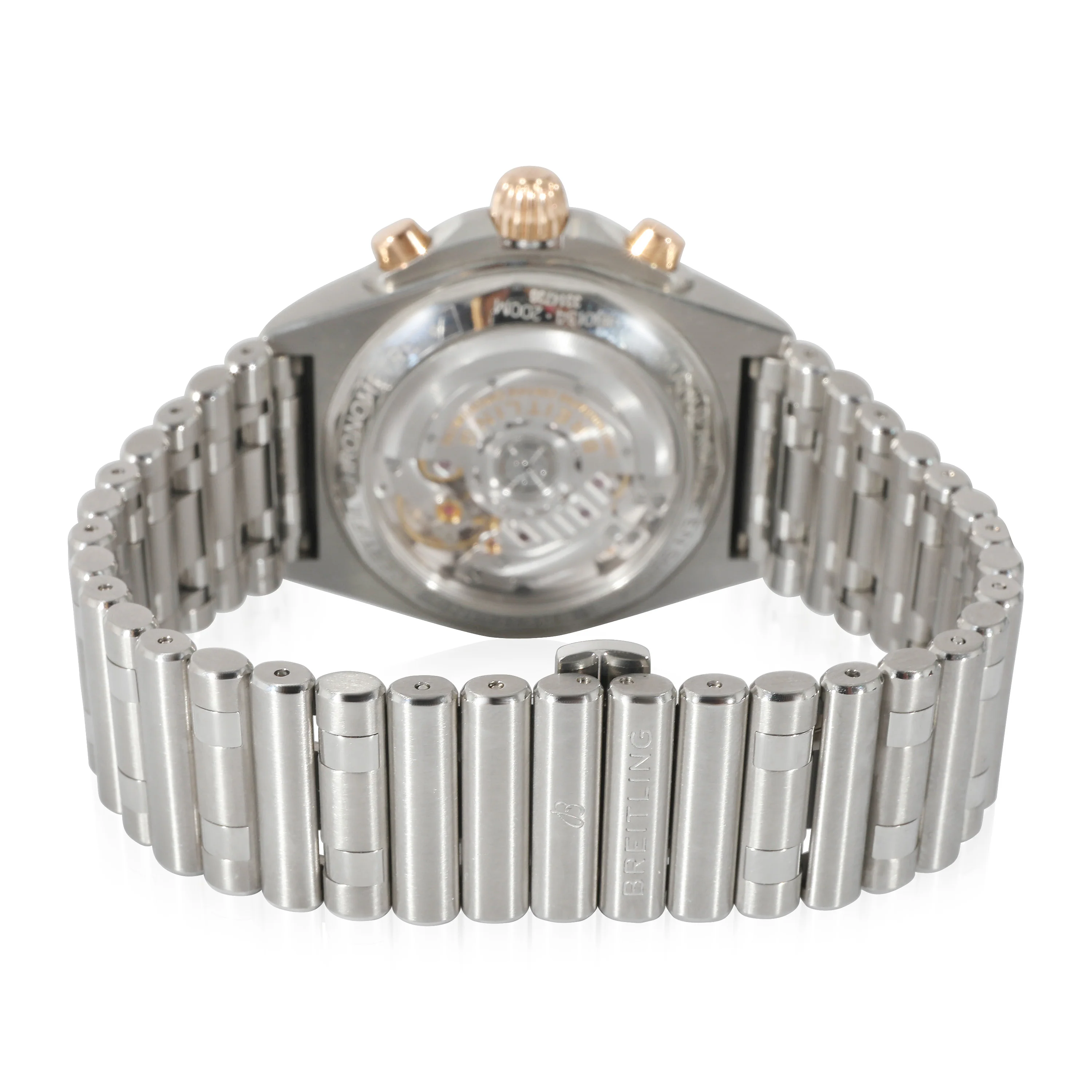 Breitling Chronomat B01 42 IB0134101G1A1 Mens Watch in 18kt Rose Gold/Stainless - Image 4