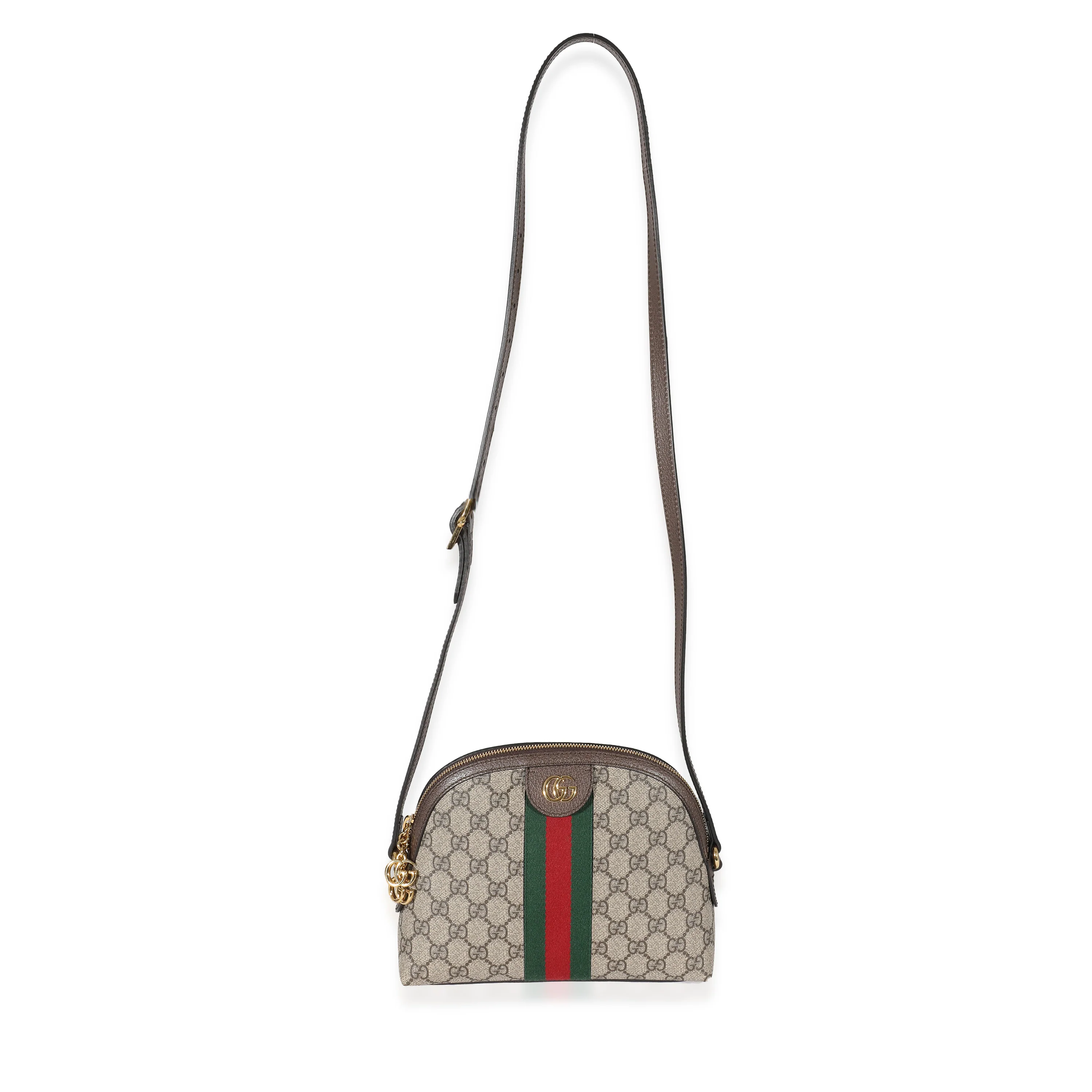 Gucci GG Supreme Web Small Ophidia Dome Bag - Image 4