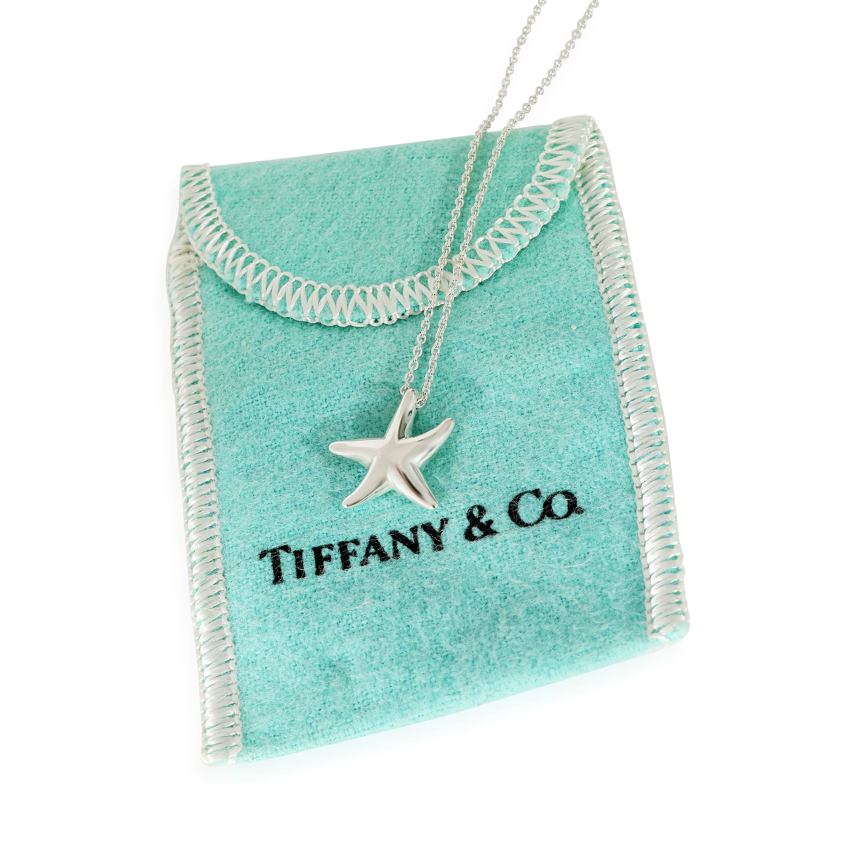 Tiffany & Co. Elsa Peretti Starfish Pendant Necklace in Sterling Silver - Image 4