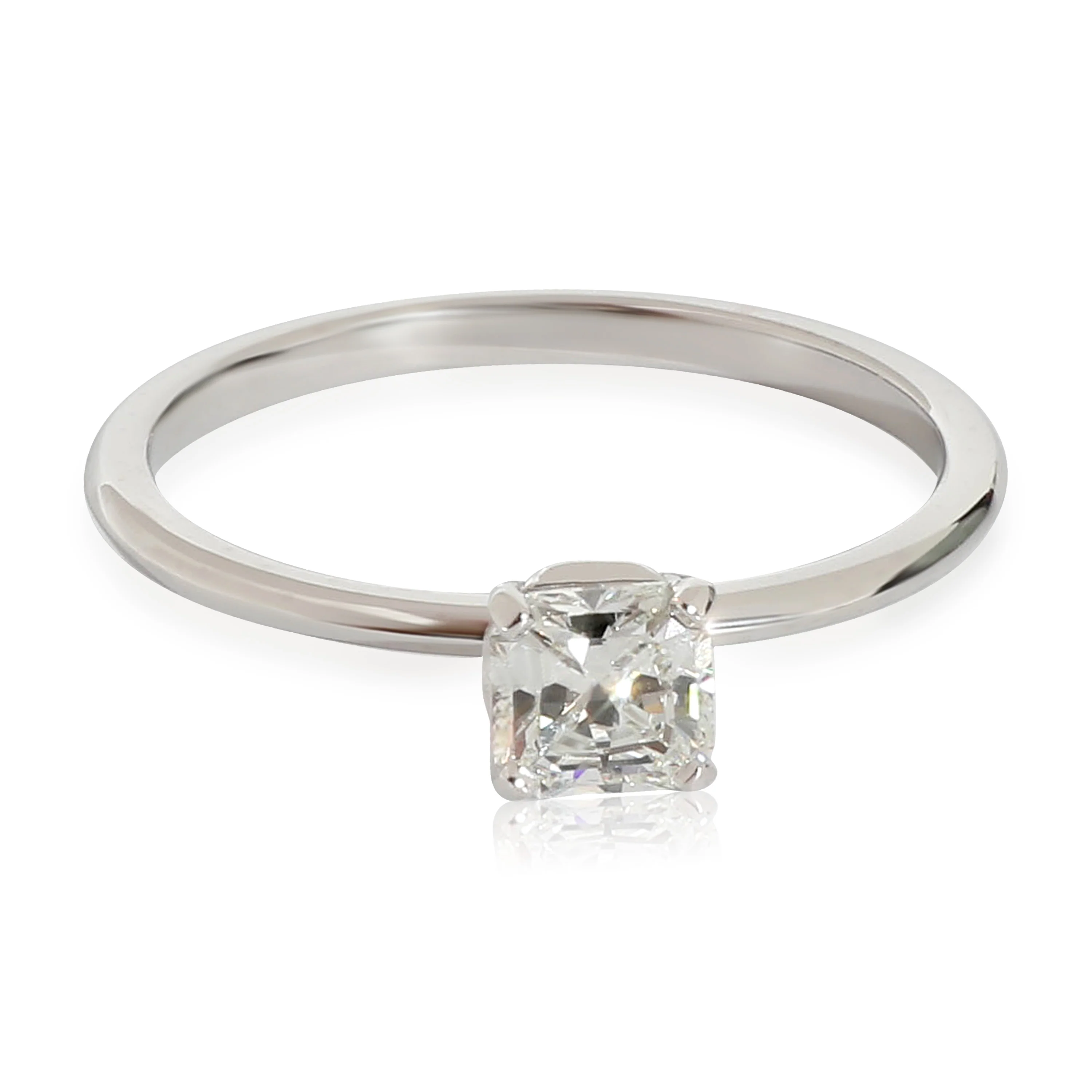 Tiffany & Co. Solitaire Engagement Ring in Platinum H VS1 0.54 CTW