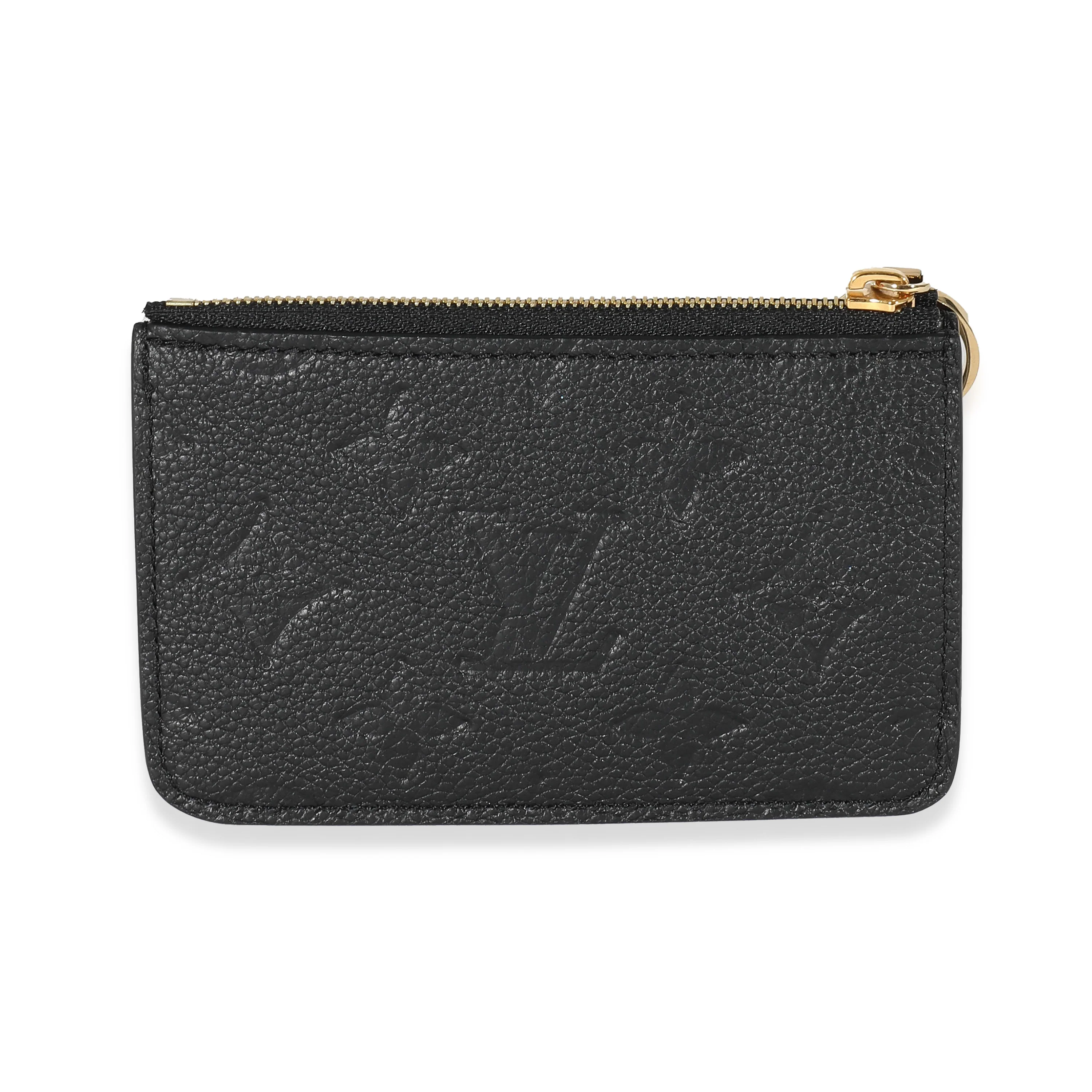 Louis Vuitton Black Empreinte Romy Card Holder - Image 3