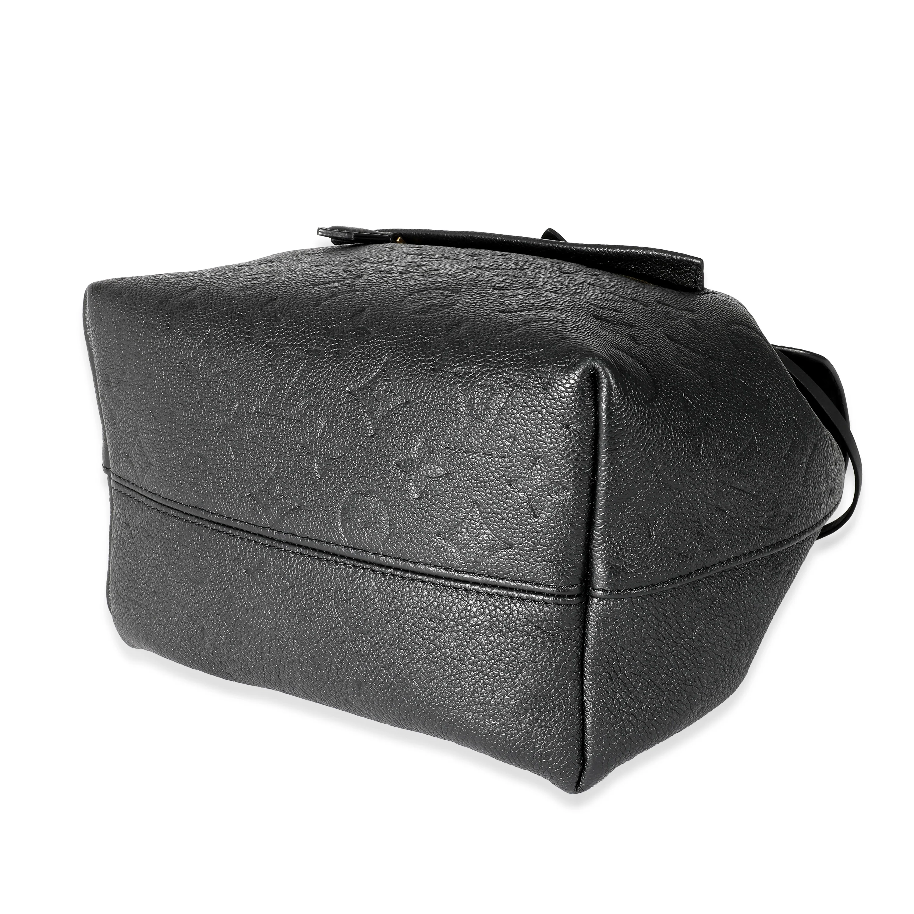 Louis Vuitton Black Empreinte Montsouris Backpack - Image 6