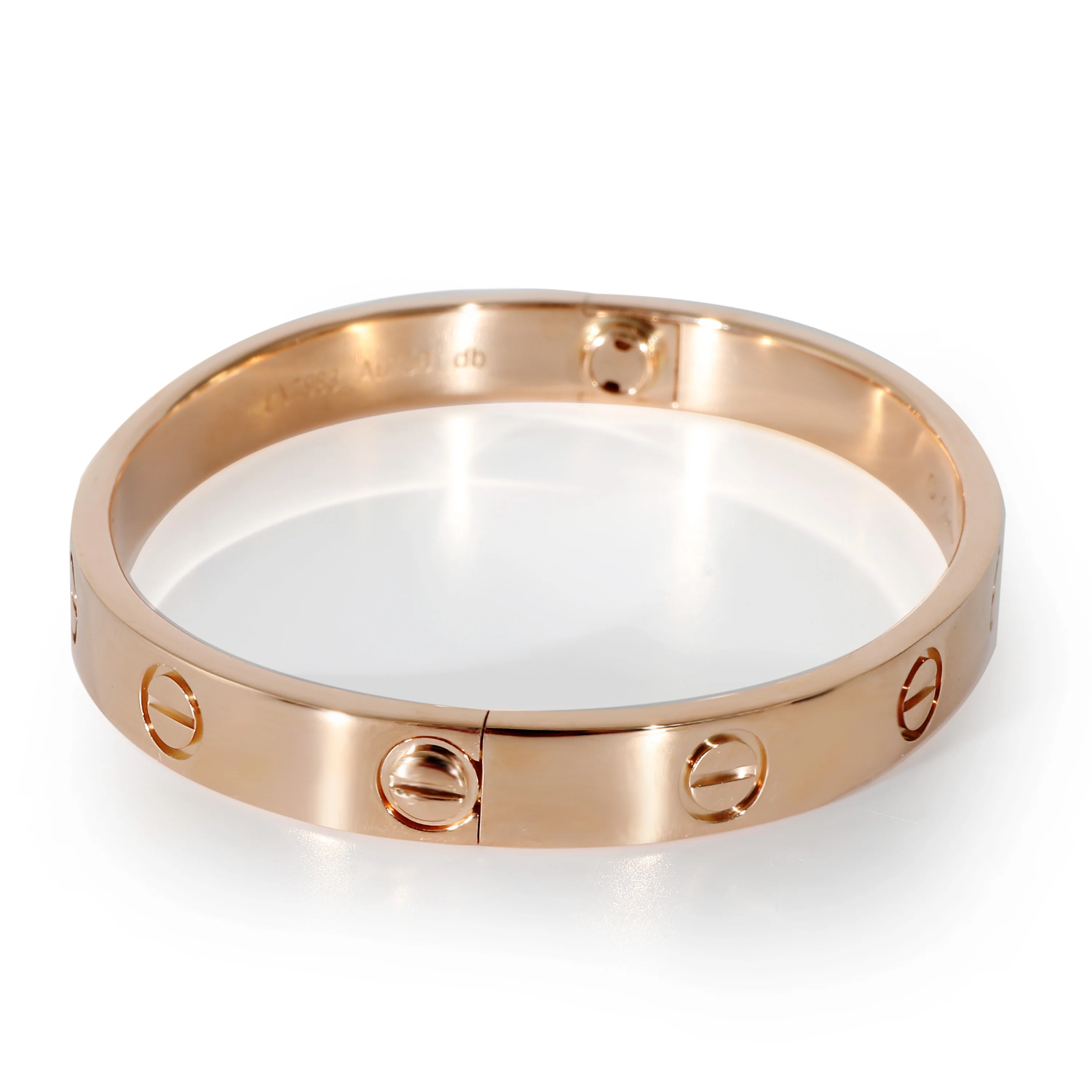 Cartier Love Bracelet in 18K Rose Gold, Size 15 - Image 2